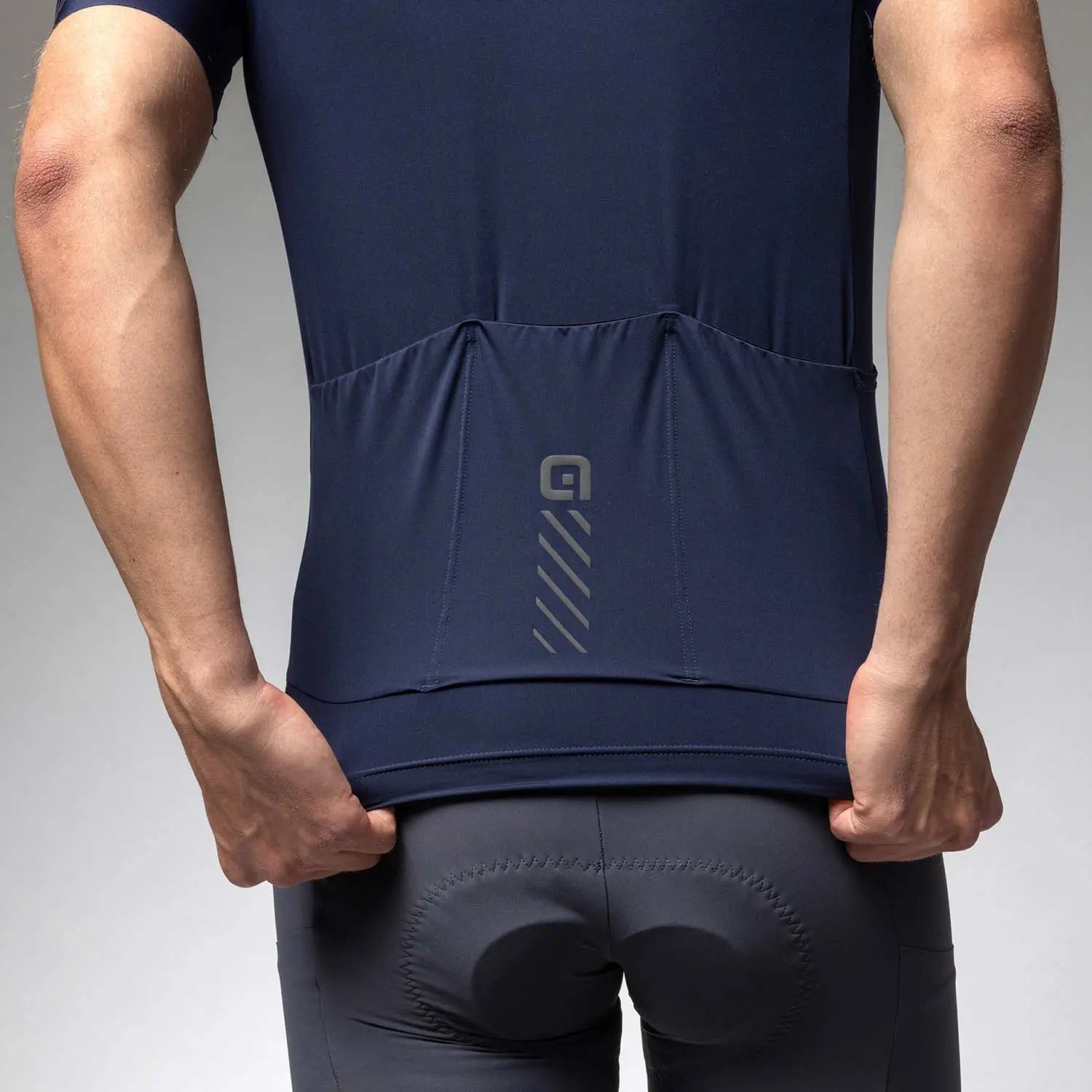 Ale Clothing Colour Block Off Road Pragma SS26 Short Sleeves Jersey Navy - FREE UK Shipping, FREE 365 Day Returns | Moto Central