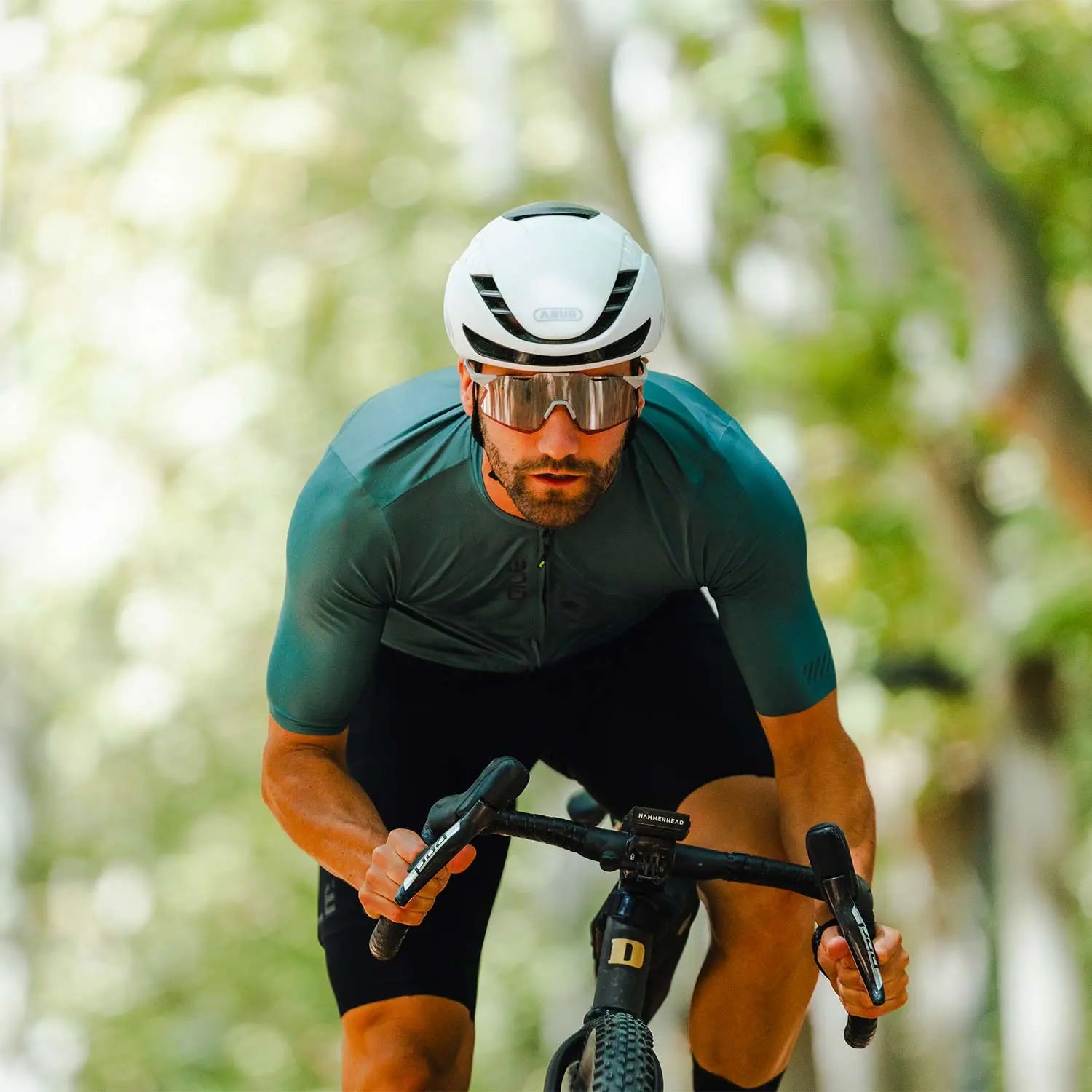 Ale Clothing Colour Block Off Road Pragma SS26 Short Sleeves Jersey Green - FREE UK Shipping, FREE 365 Day Returns | Moto Central