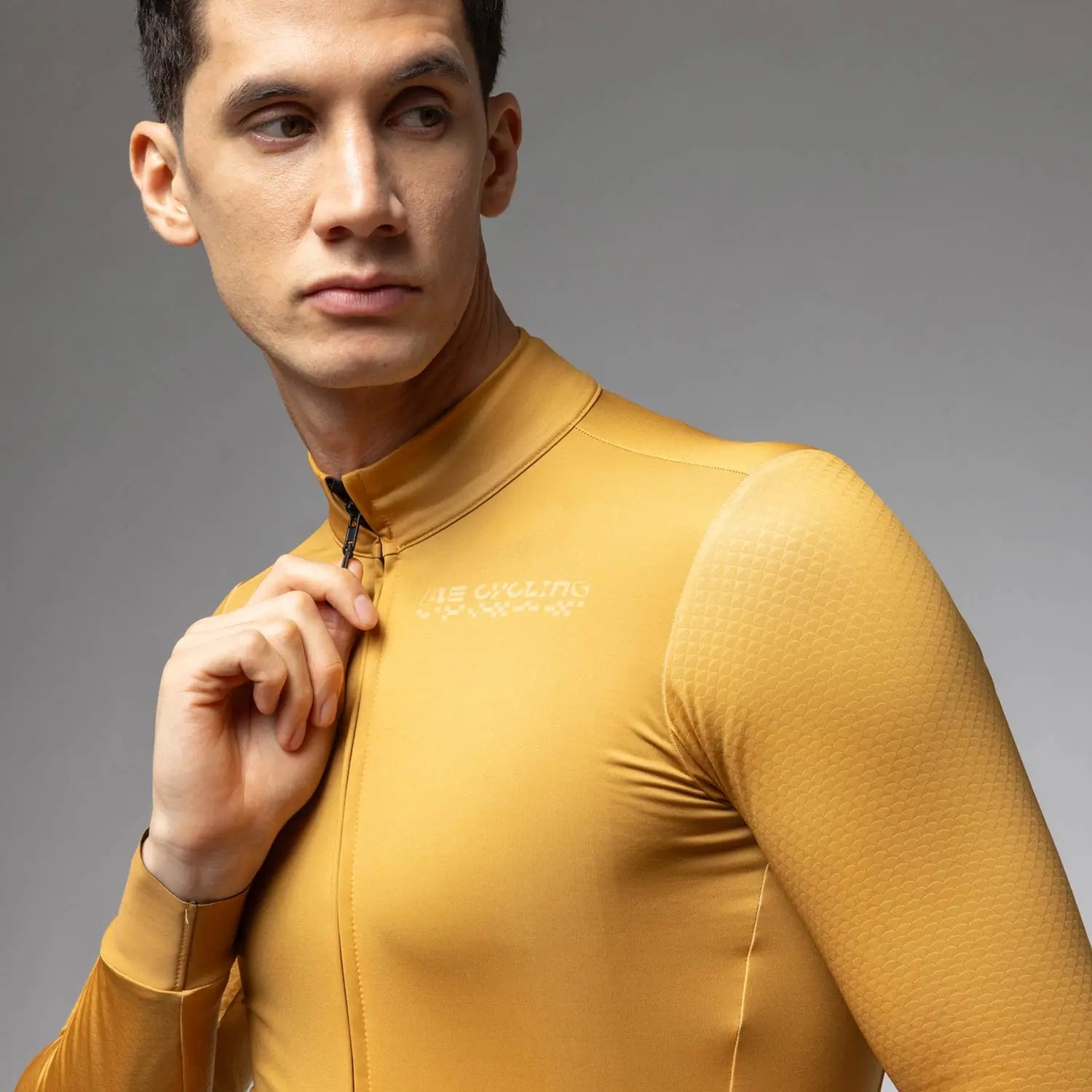 Ale Clothing Follow Me PR-E Long Sleeves Jersey Sand - FREE UK Shipping, FREE 365 Day Returns | Moto Central