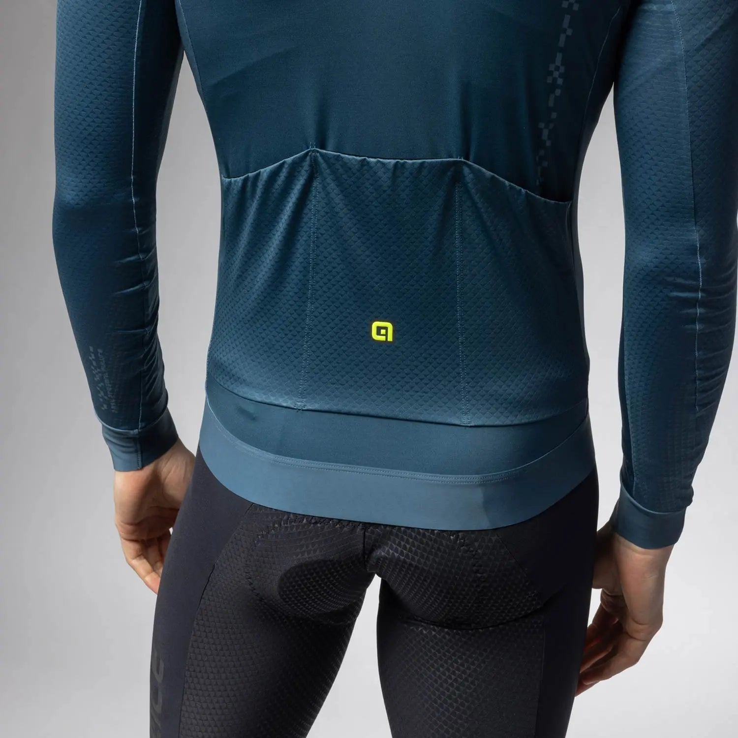 Ale Clothing Follow Me PR-E Long Sleeves Jersey Green - FREE UK Shipping, FREE 365 Day Returns | Moto Central