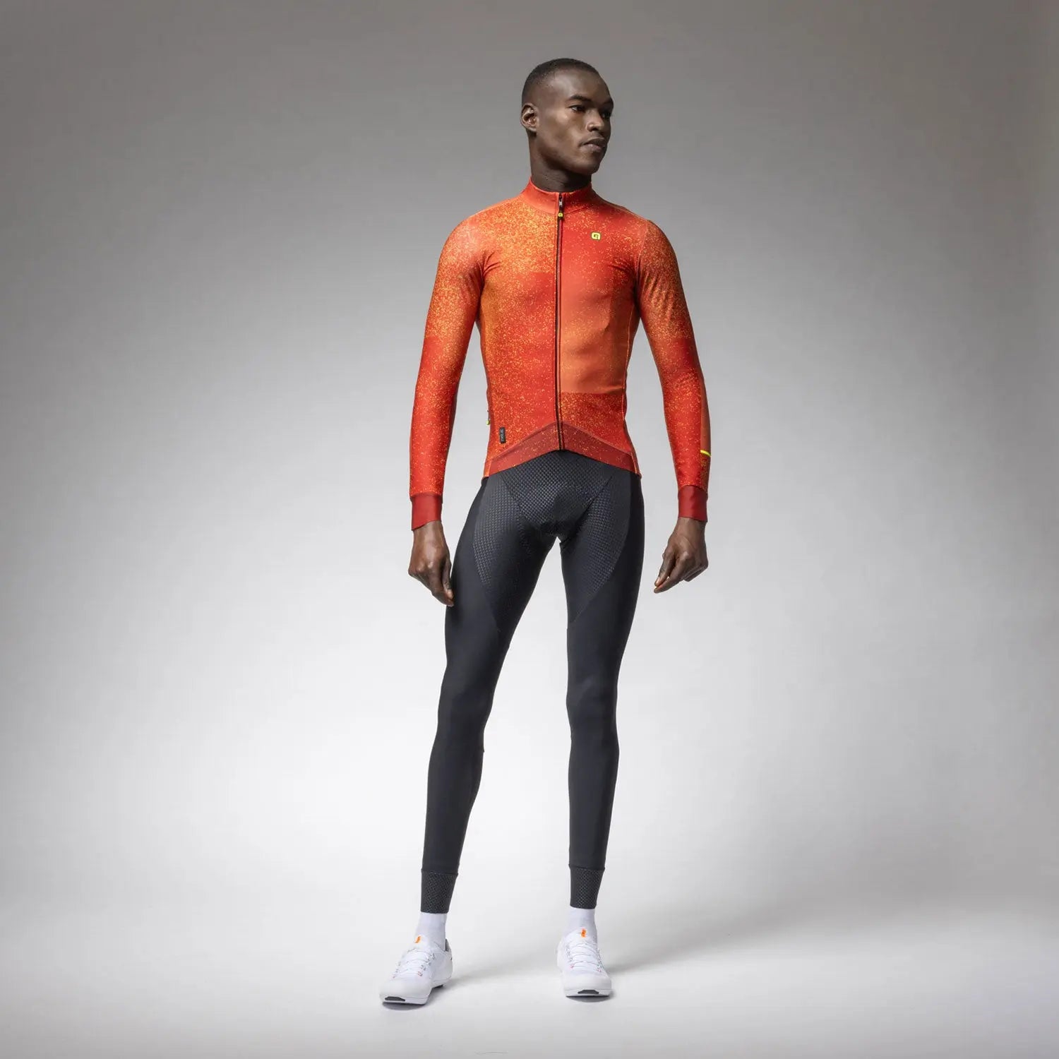Ale Clothing Stellar PR-E Long Sleeves Jersey Orange - FREE UK Shipping, FREE 365 Day Returns | Moto Central