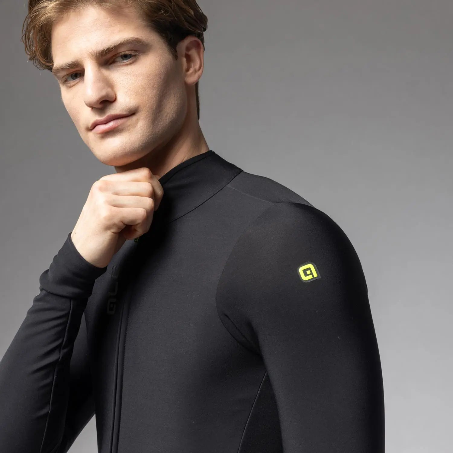 Ale Clothing Fondo 3.0 Pragma Long Sleeves Jersey Black - FREE UK Shipping, FREE 365 Day Returns | Moto Central