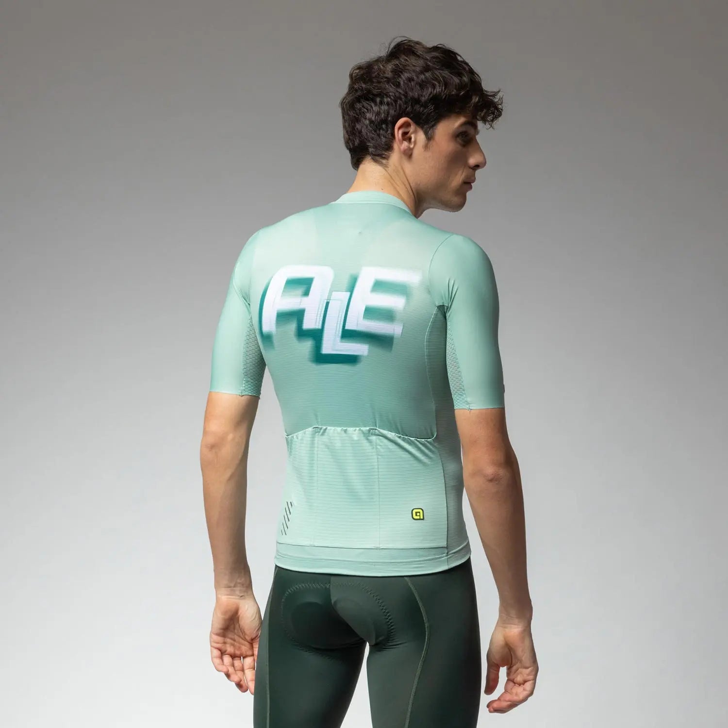 Ale Clothing Sauvage 2.0 PR-E Short Sleeves Jersey Green - FREE UK Shipping, FREE 365 Day Returns | Moto Central