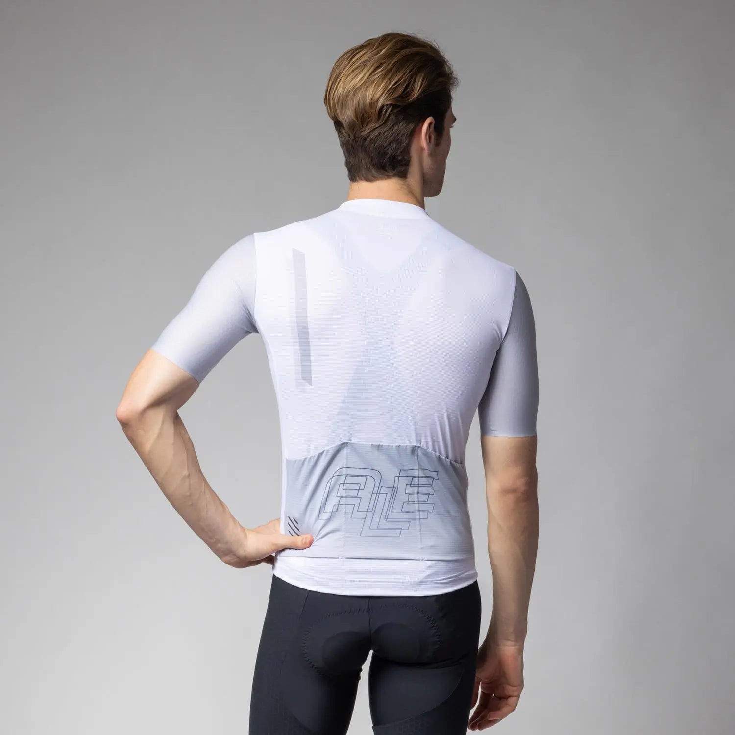 Ale Clothing Follow Me PR-E Short Sleeves Jersey White - FREE UK Shipping, FREE 365 Day Returns | Moto Central