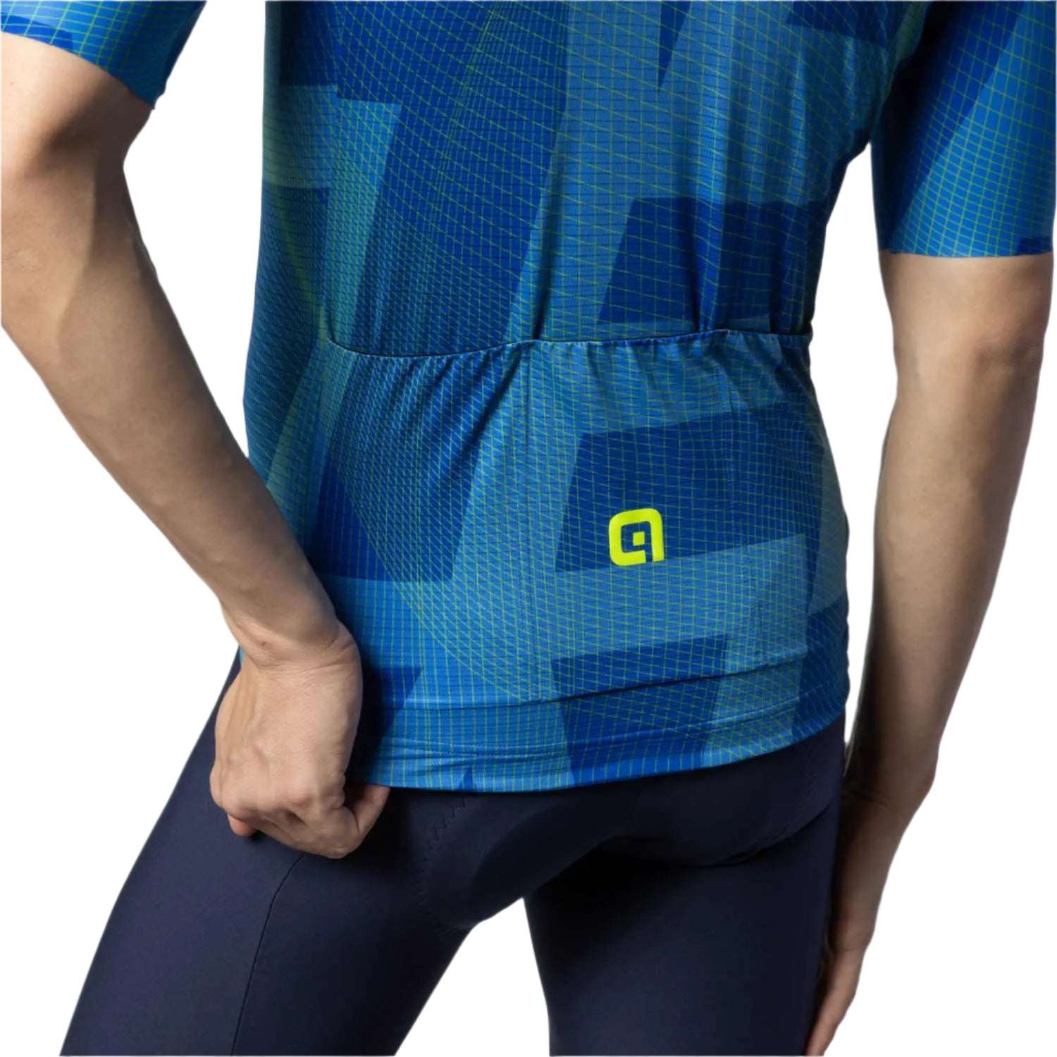 Ale Clothing Synergy PR-E Short Sleeves Jersey Blue - FREE UK Shipping, FREE 365 Day Returns | Moto Central