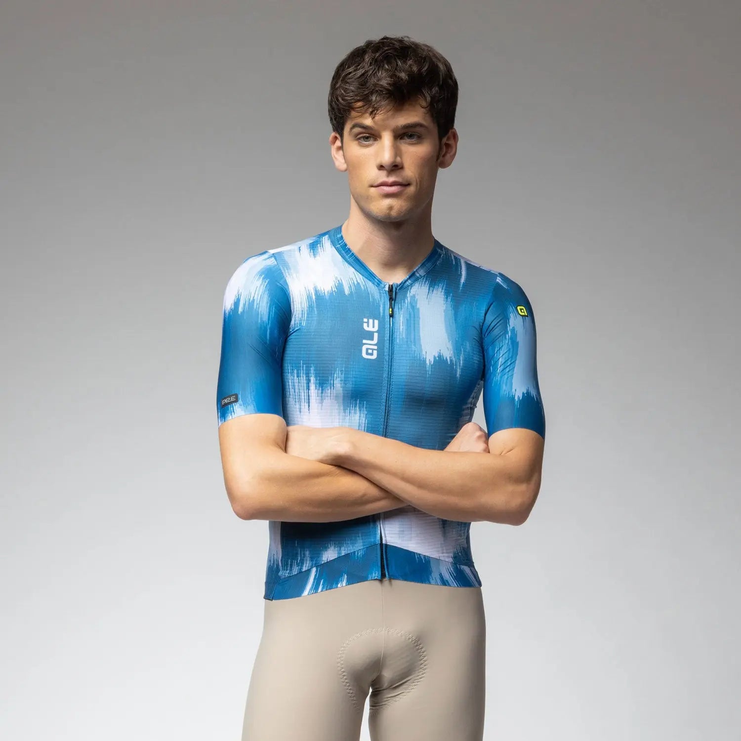 Ale Clothing Argon PR-E Short Sleeves Jersey Blue - FREE UK Shipping, FREE 365 Day Returns | Moto Central