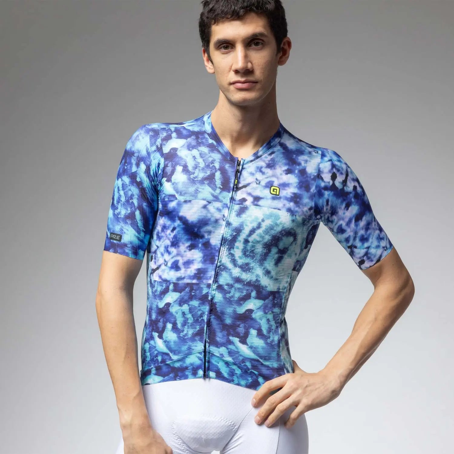 Ale Clothing Clorofilla PR-E Short Sleeves Jersey Blue - FREE UK Shipping, FREE 365 Day Returns | Moto Central