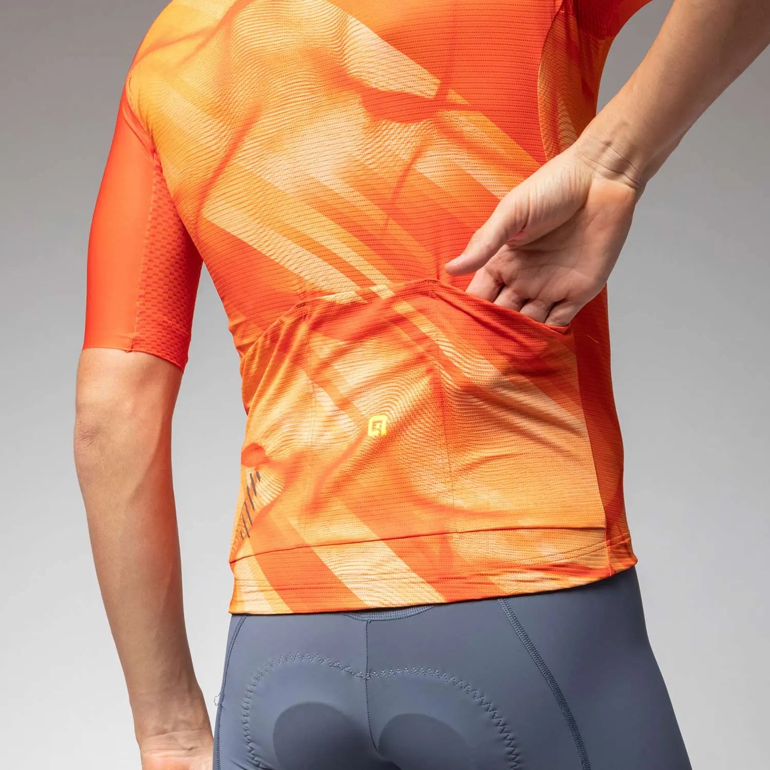 Ale Clothing Crash Pragma Short Sleeves Jersey Orange - FREE UK Shipping, FREE 365 Day Returns | Moto Central