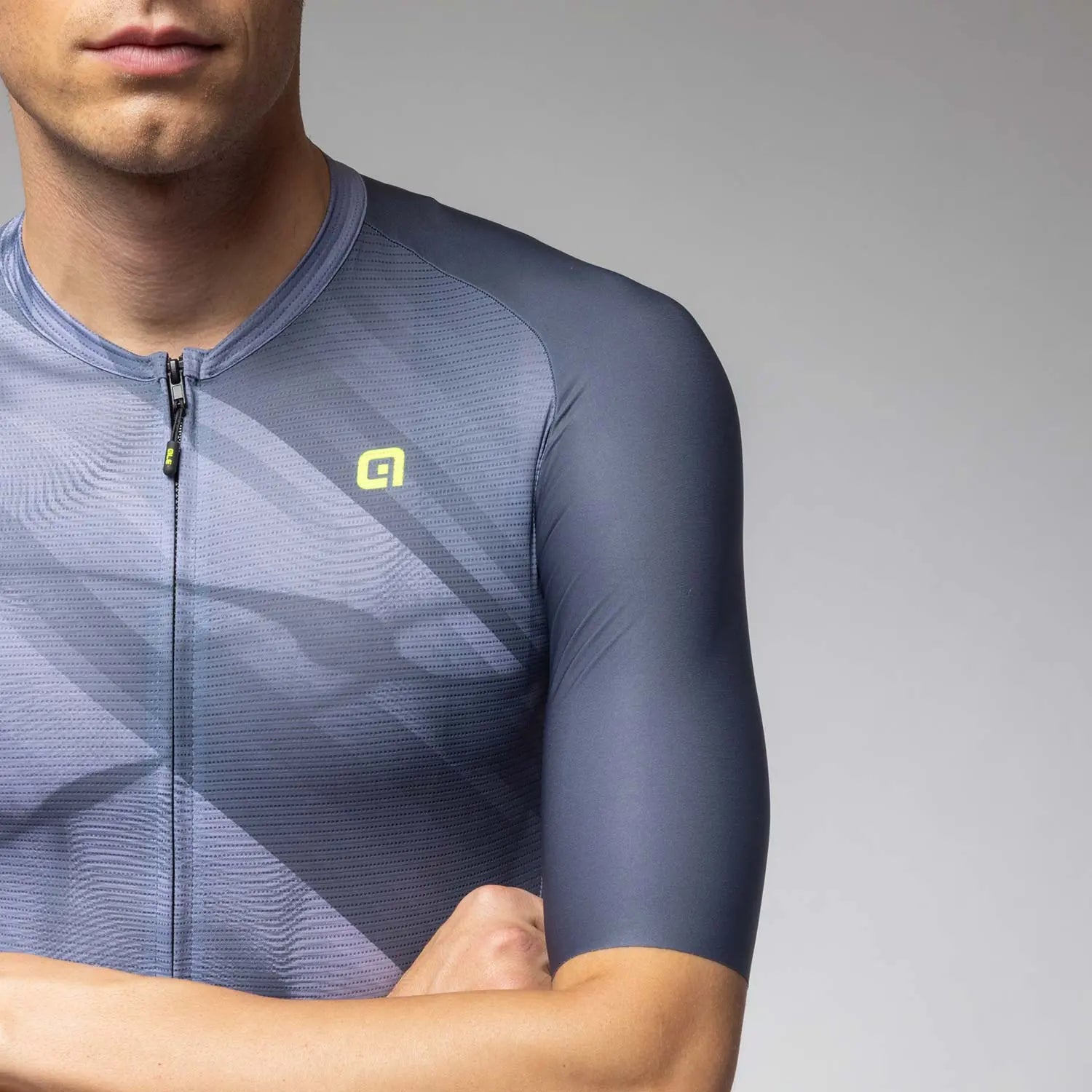 Ale Clothing Crash Pragma Short Sleeves Jersey Grey - FREE UK Shipping, FREE 365 Day Returns | Moto Central