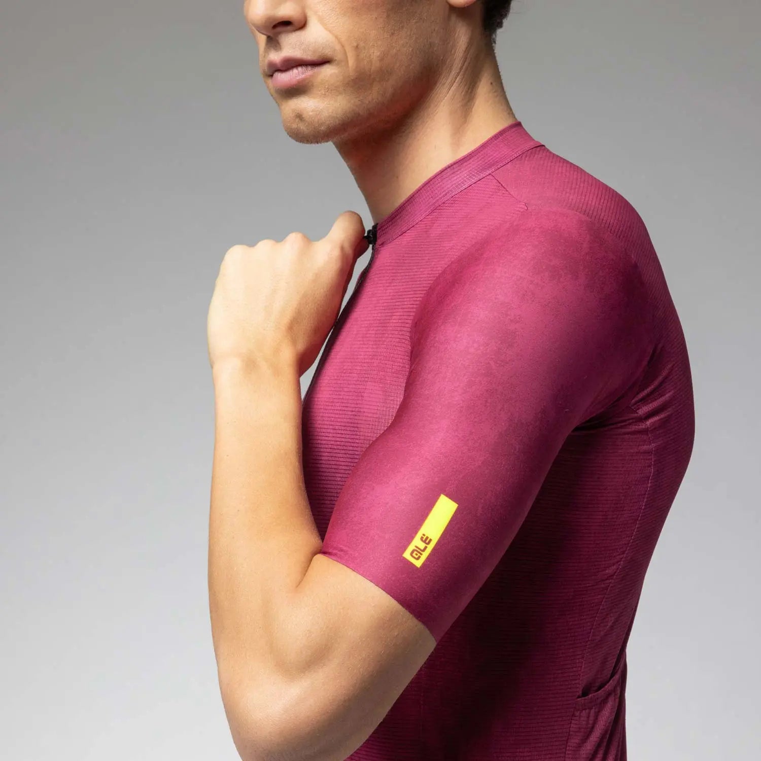 Ale Clothing Deep Pragma Short Sleeves Jersey Purple - FREE UK Shipping, FREE 365 Day Returns | Moto Central