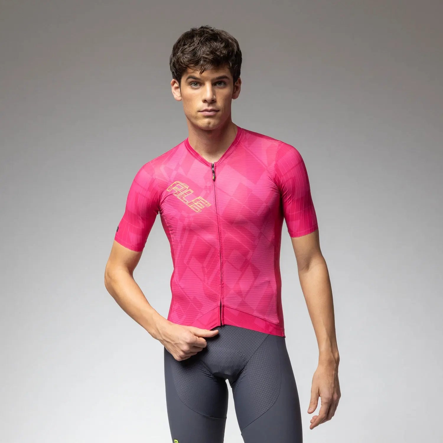 Ale Clothing Schema PR-E Short Sleeves Jersey 

 Pink - FREE UK Shipping, FREE 365 Day Returns | Moto Central