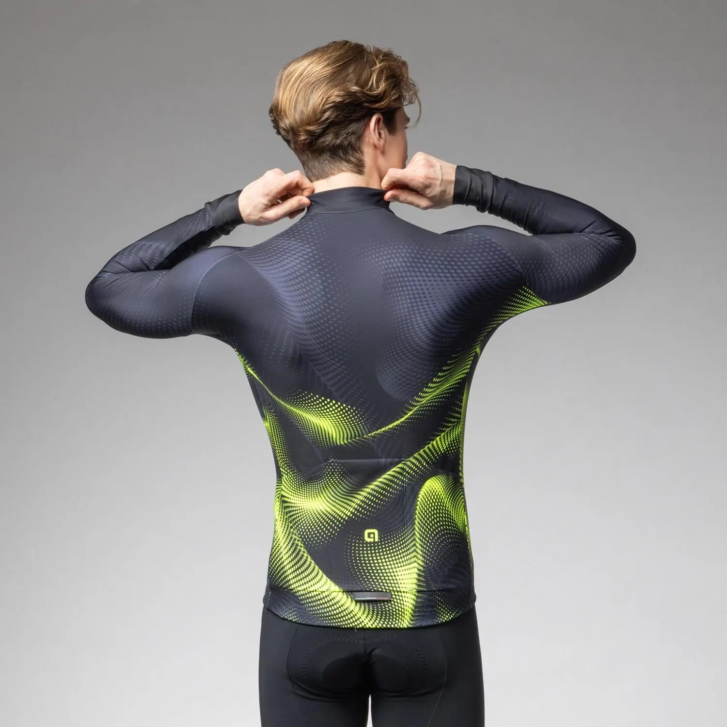 Ale Clothing Cosmic Pragma Long Sleeves Jersey Black - FREE UK Shipping, FREE 365 Day Returns | Moto Central