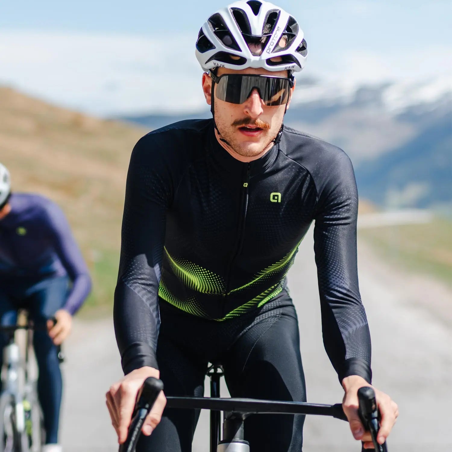 Ale Clothing Cosmic Pragma Long Sleeves Jersey Black - FREE UK Shipping, FREE 365 Day Returns | Moto Central