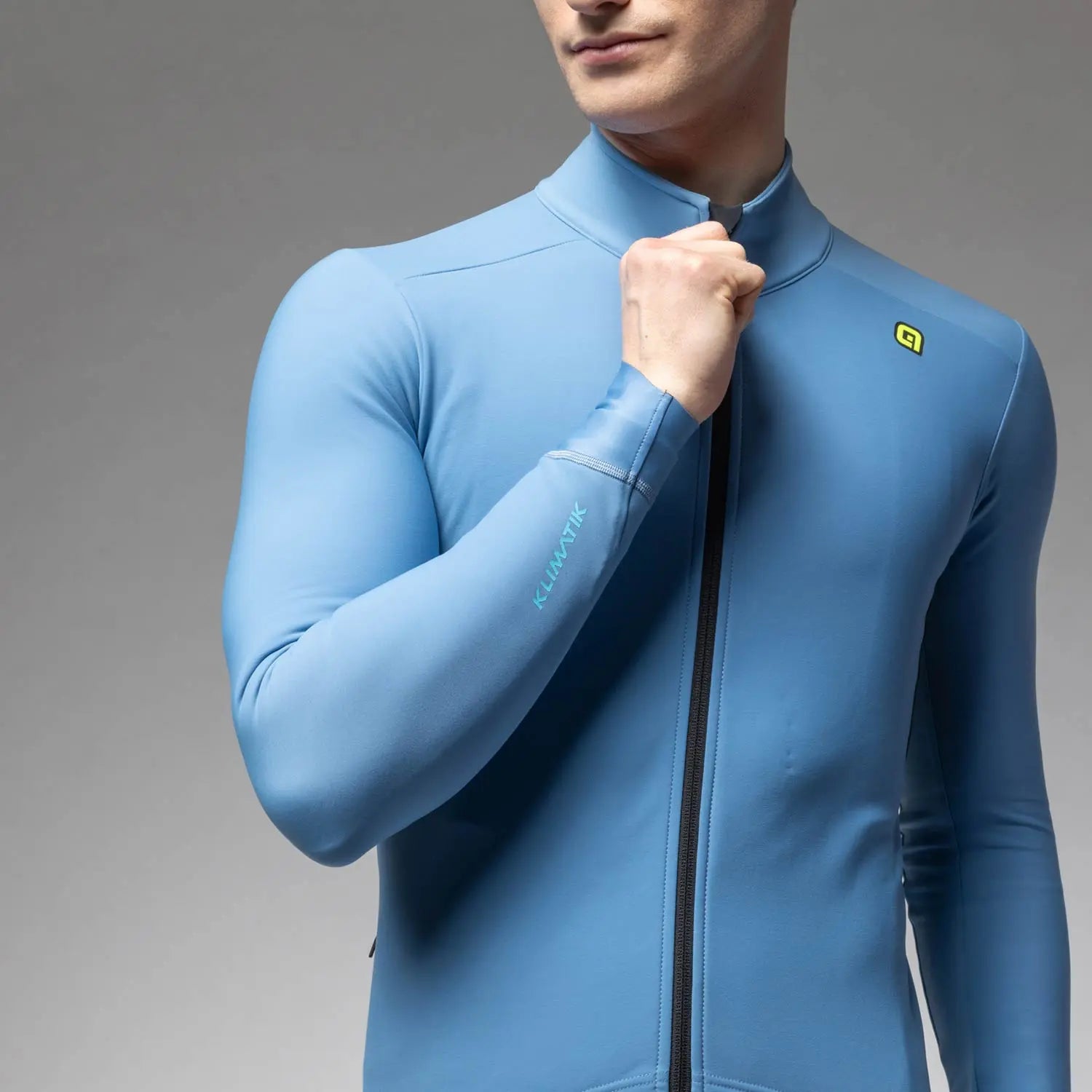 Ale Clothing K-Idro Klimatik Long Sleeves Jersey Blue - FREE UK Shipping, FREE 365 Day Returns | Moto Central