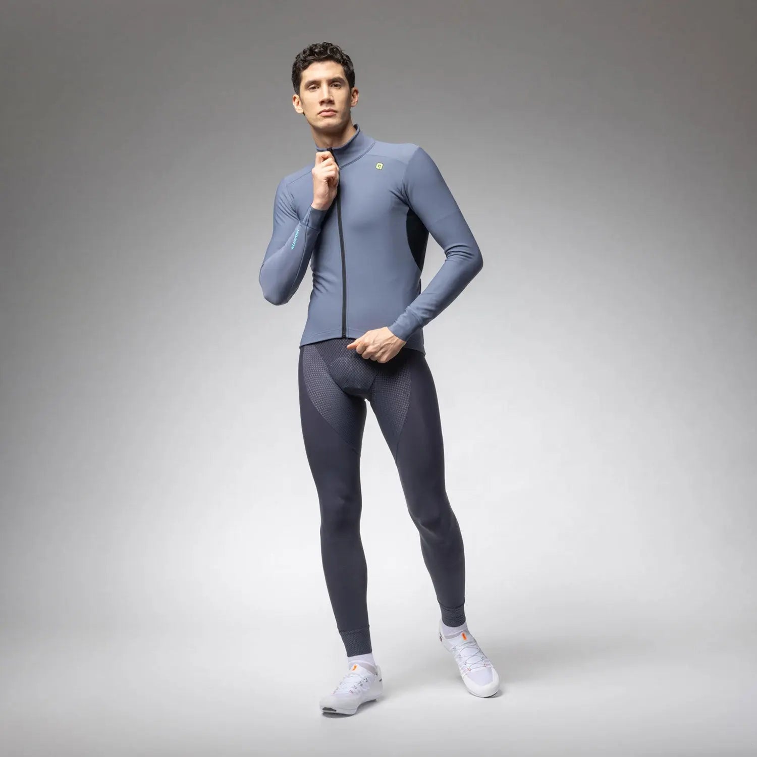Ale Clothing K-Idro Klimatik Long Sleeves Jersey Grey - FREE UK Shipping, FREE 365 Day Returns | Moto Central