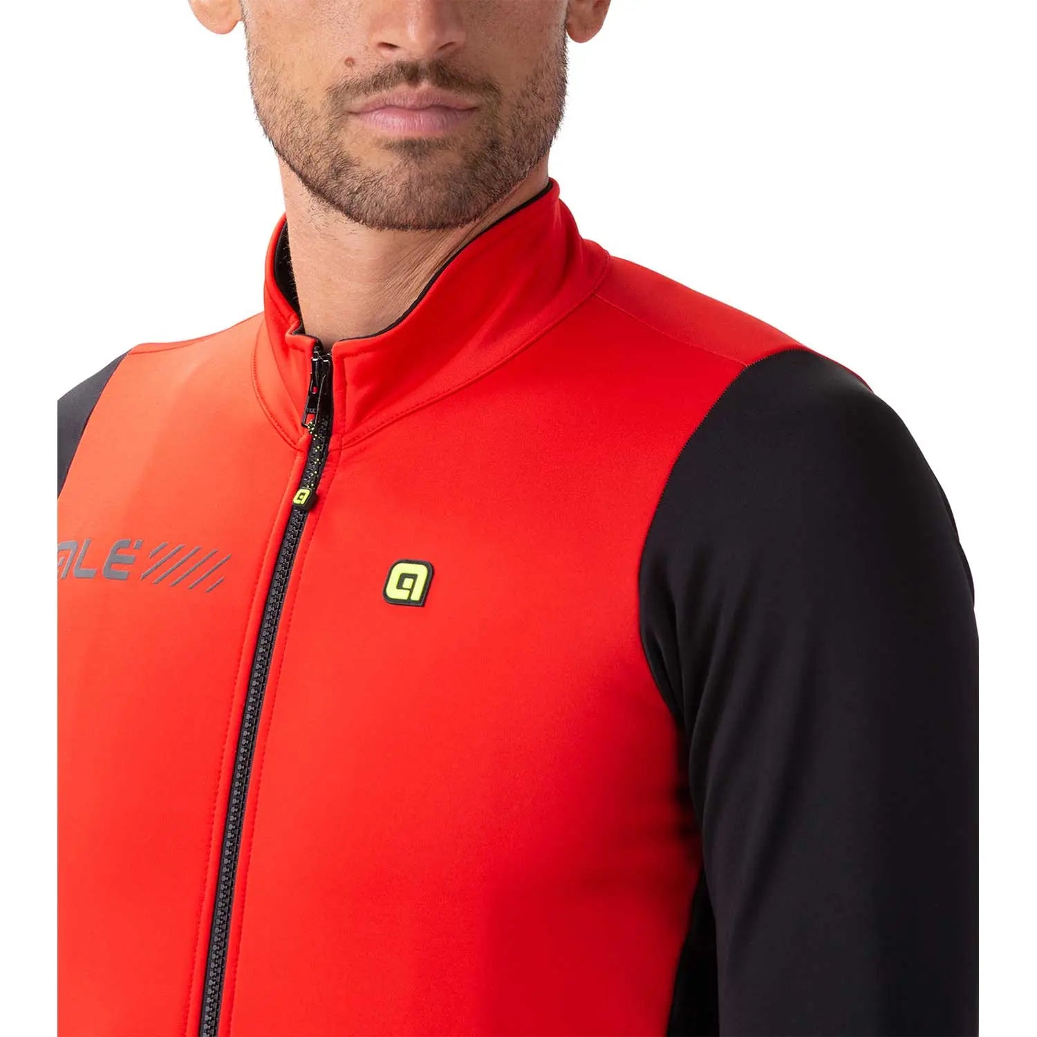 Ale Clothing Fondo 2.0 Solid Jacket Red - FREE UK Shipping, FREE 365 Day Returns | Moto Central