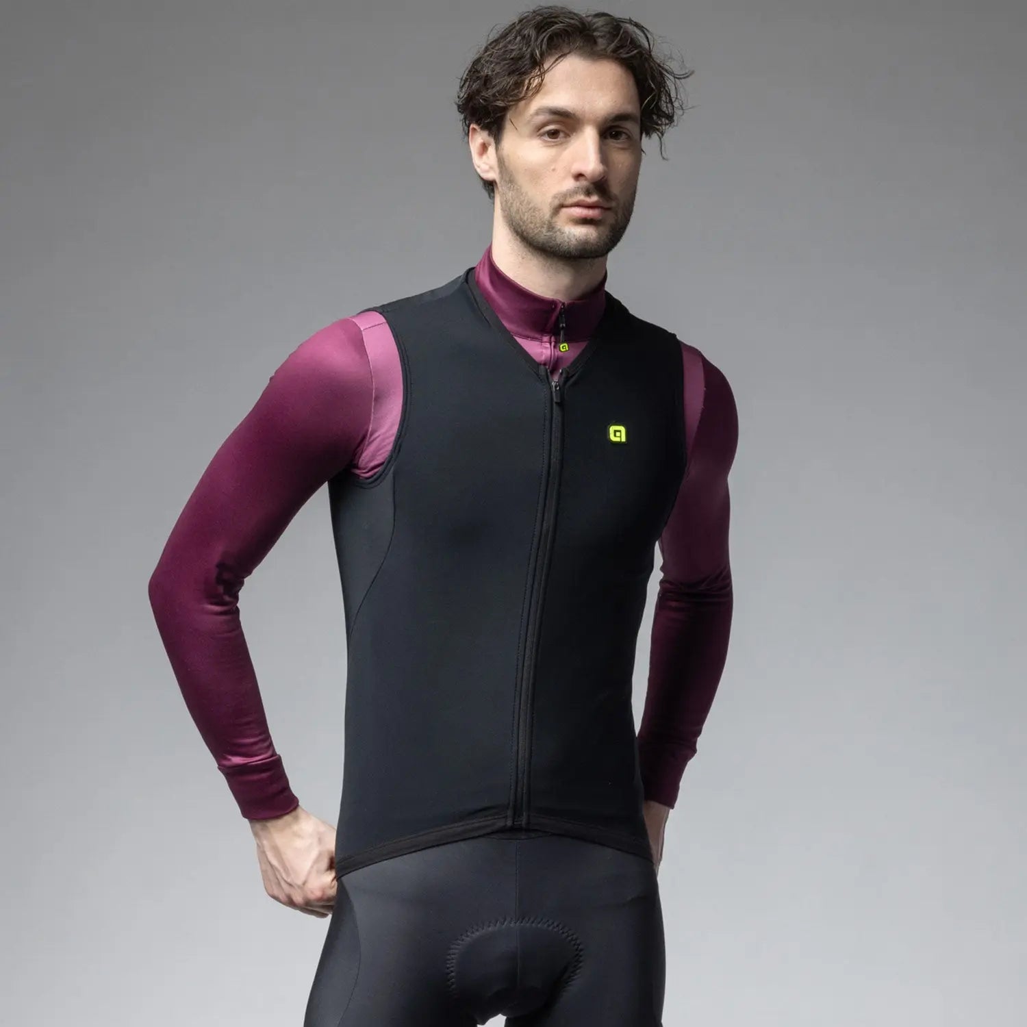 Ale Clothing Warm Up Off Road/Gravel Gilet Black - FREE UK Shipping, FREE 365 Day Returns | Moto Central