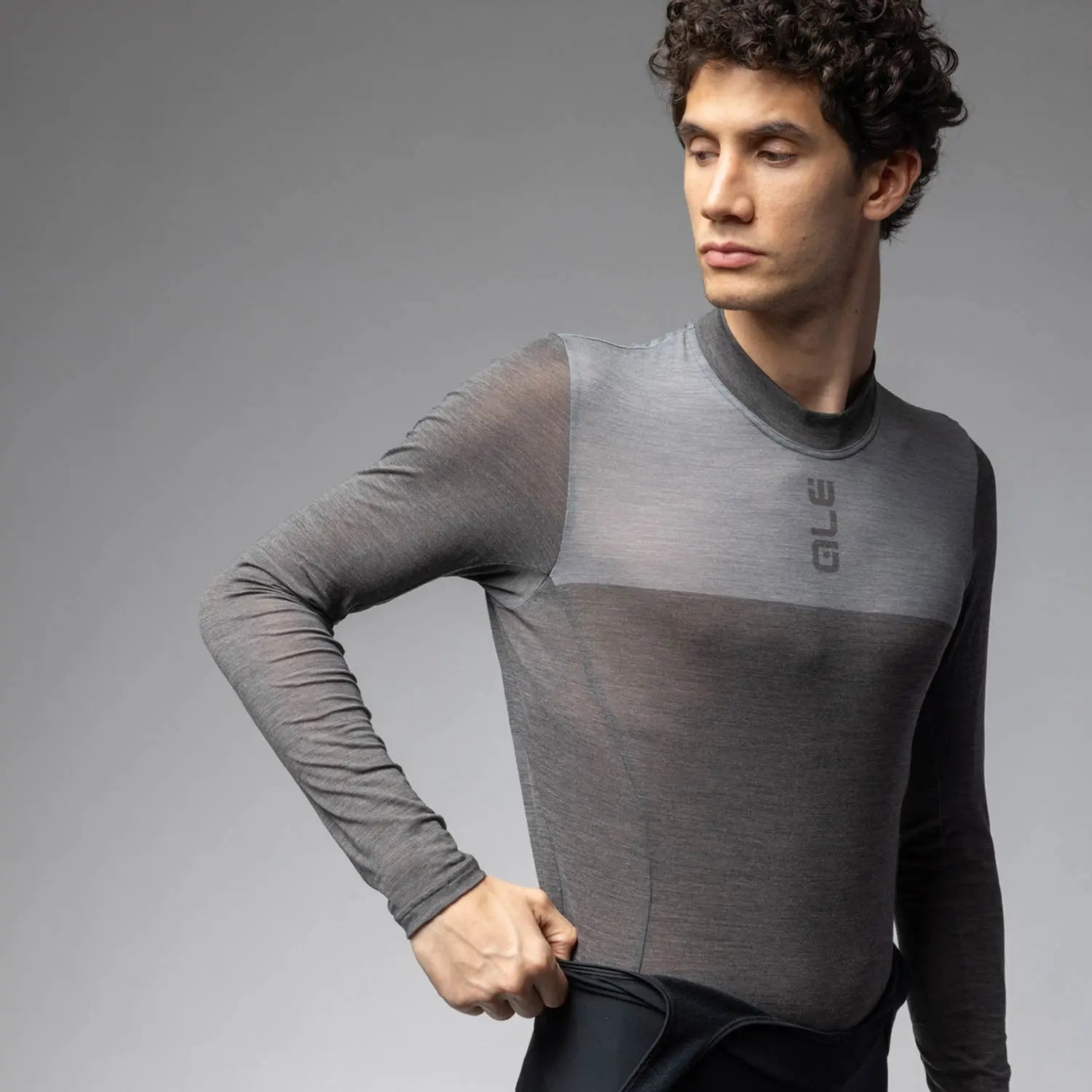 Ale Clothing Impatto Intimo Long Sleeve Base Layer Black - FREE UK Shipping, FREE 365 Day Returns | Moto Central