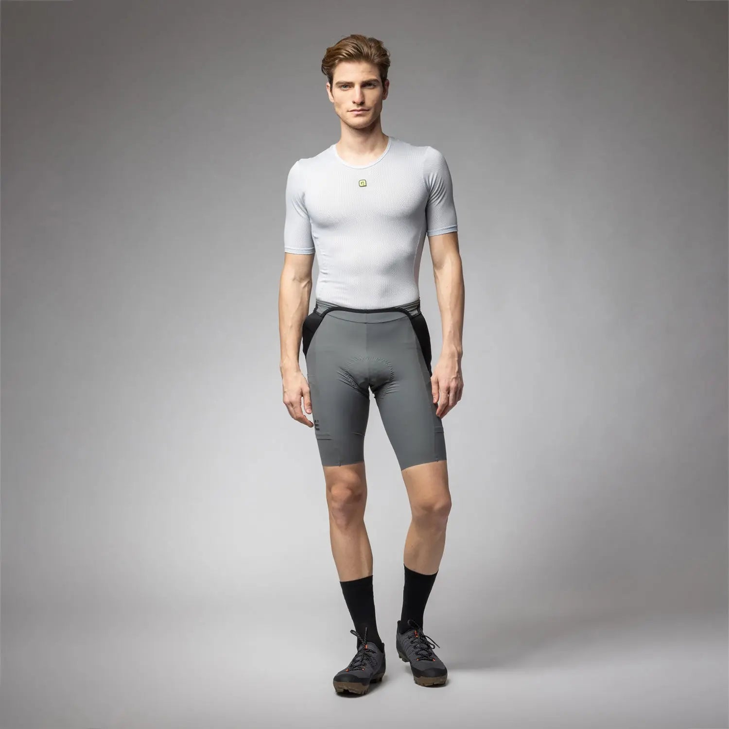 Ale Clothing Steam Intimo Short Sleeves Base Layer Grey - FREE UK Shipping, FREE 365 Day Returns | Moto Central