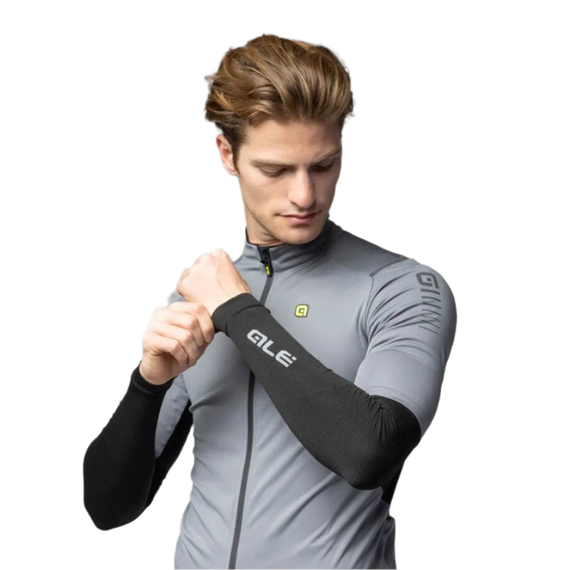 Ale Clothing Seamless Arm Warmers Black - FREE UK Shipping, FREE 365 Day Returns | Moto Central