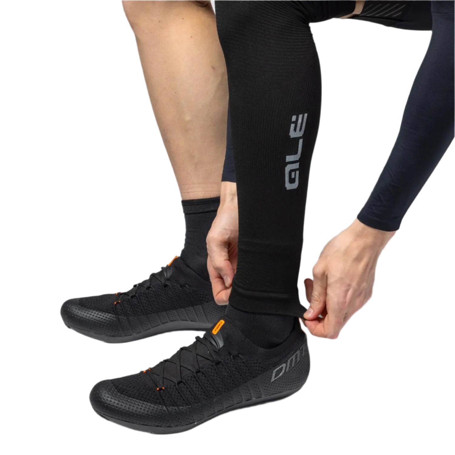 Ale Clothing Seamless Leg Warmers Black - FREE UK Shipping, FREE 365 Day Returns | Moto Central