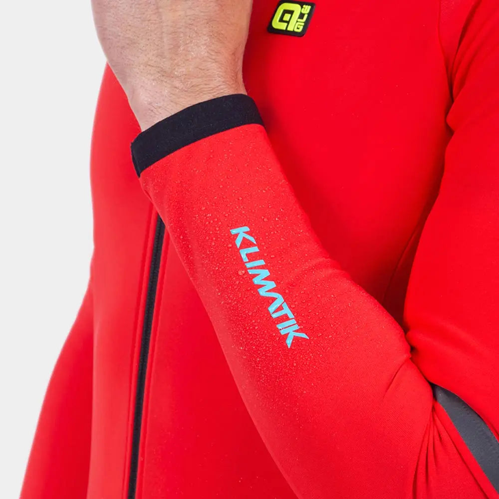 Ale Clothing K-Atmo Klimatik Arm Warmers Red - FREE UK Shipping, FREE 365 Day Returns | Moto Central
