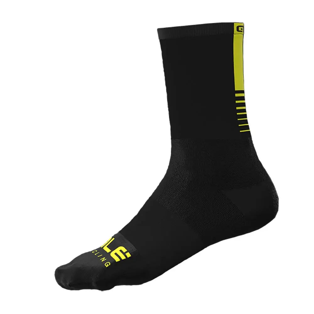 Ale Clothing Light Brrr 16 CM Socks Black - FREE UK Shipping, FREE 365 Day Returns | Moto Central