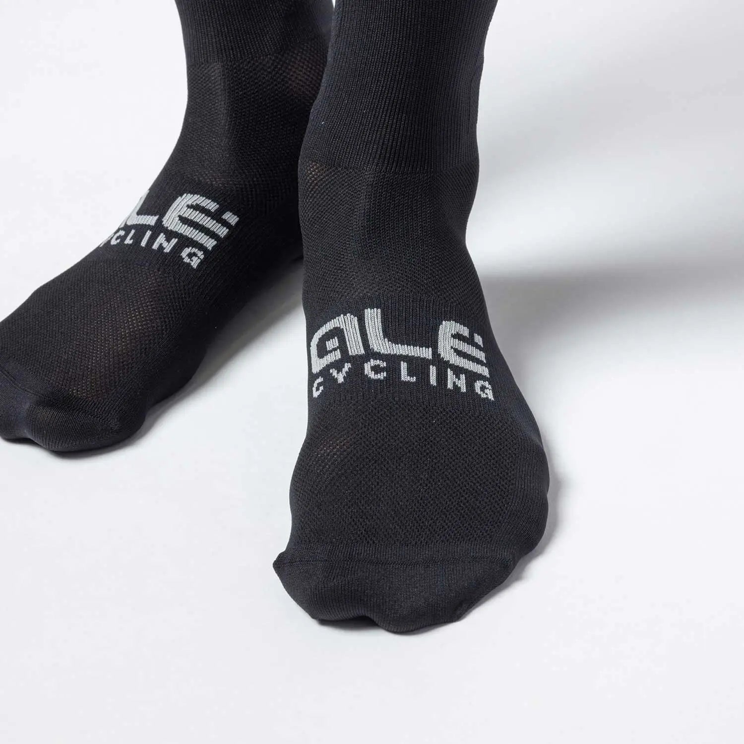 Ale Clothing Round T-Care Plus 18 CM Socks Black - FREE UK Shipping, FREE 365 Day Returns | Moto Central