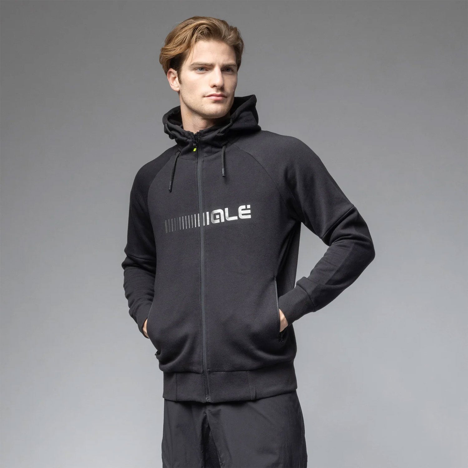 Ale Clothing Ale Logo Hoodie Black - FREE UK Shipping, FREE 365 Day Returns | Moto Central