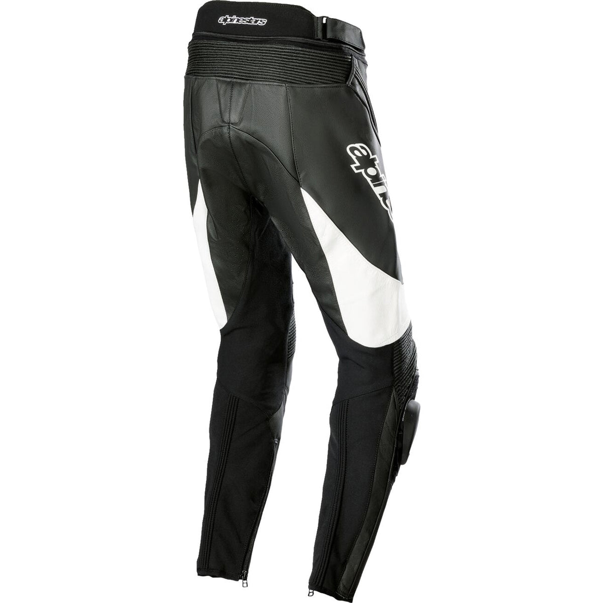 Alpinestars Stella Missile V3 Ladies Leather Trouser Black / White - rear view