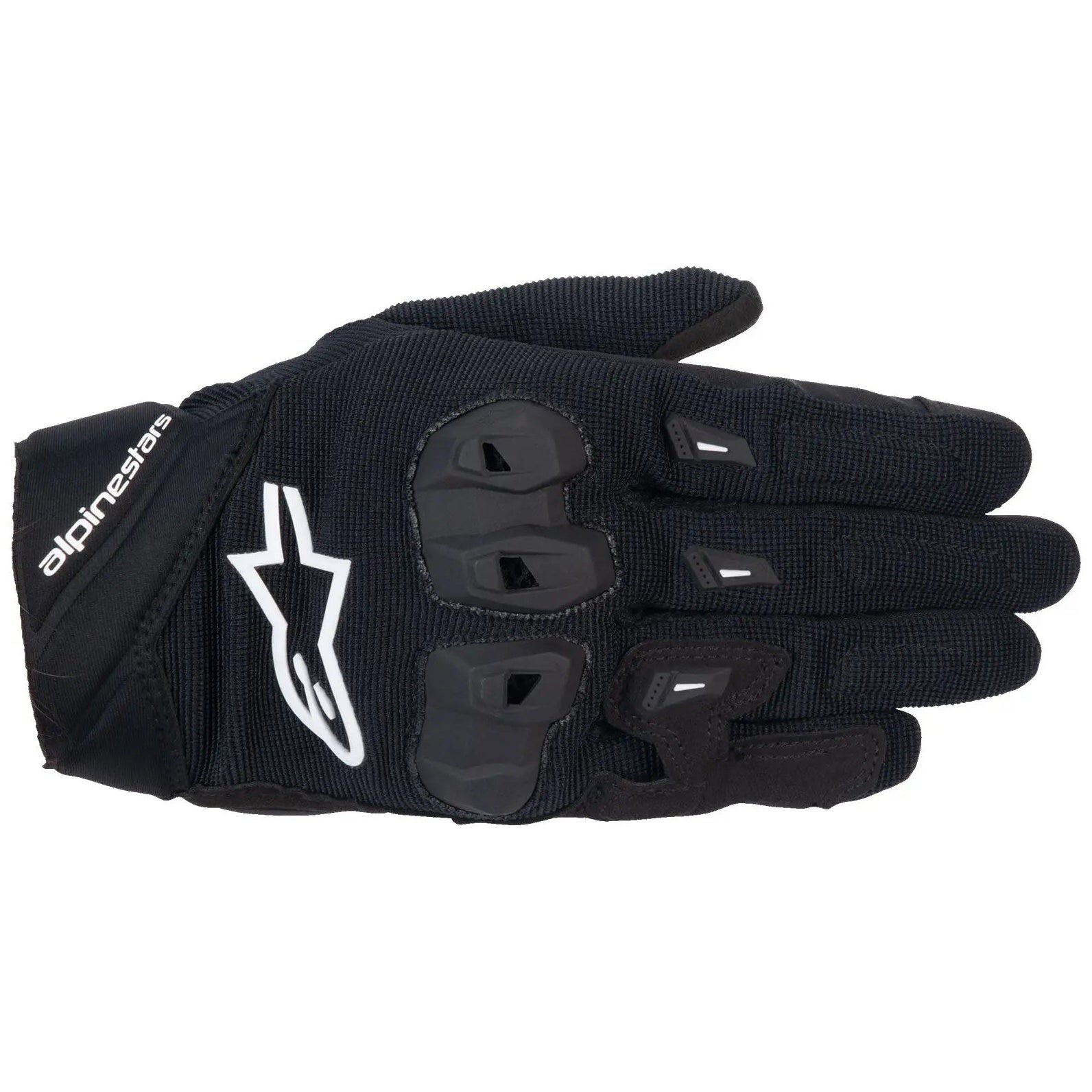 Alpinestars Stella SP X 1 Ladies Gloves Black / White, back-of-hand view
