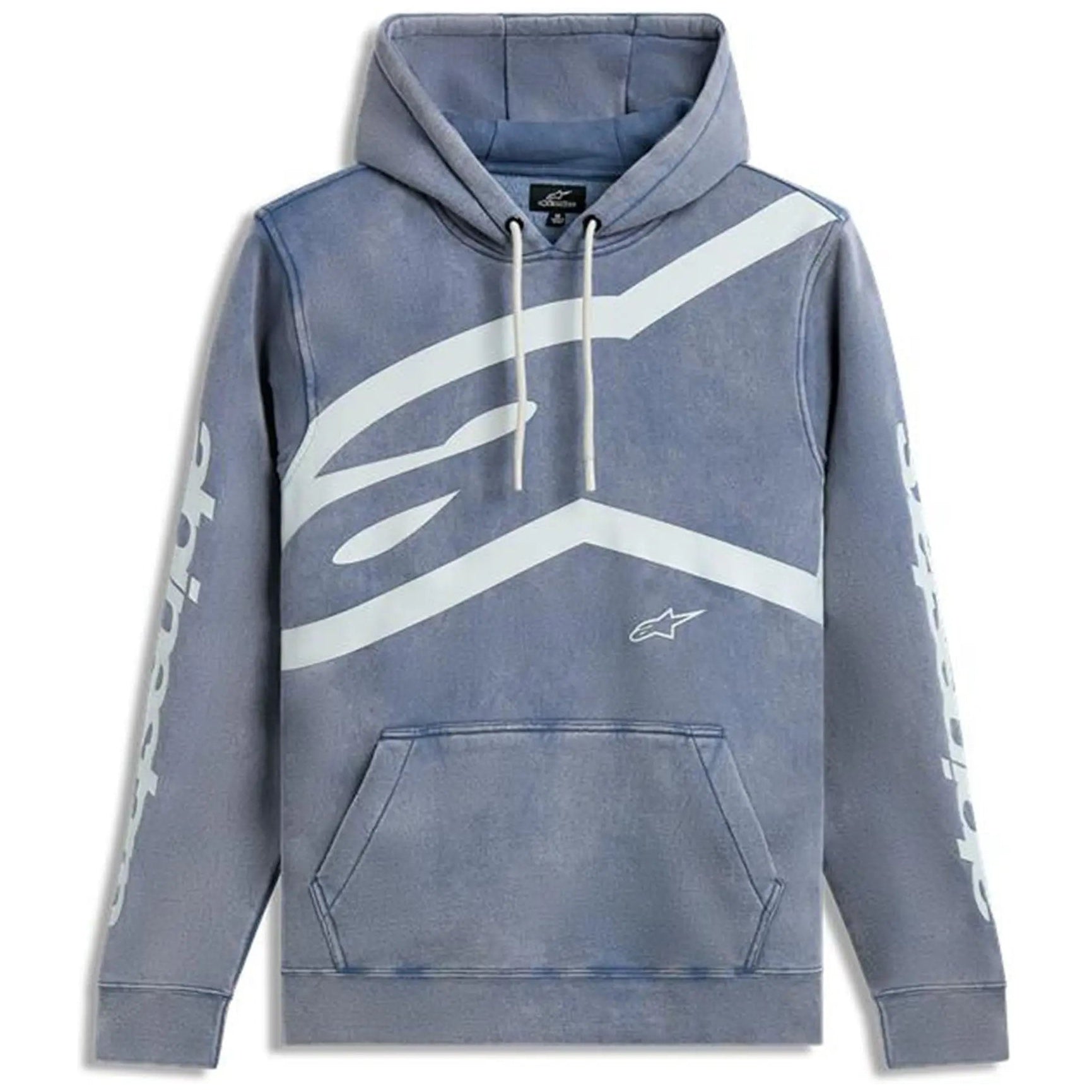 Alpinestars Unbound Hoodie Slate Blue, front view