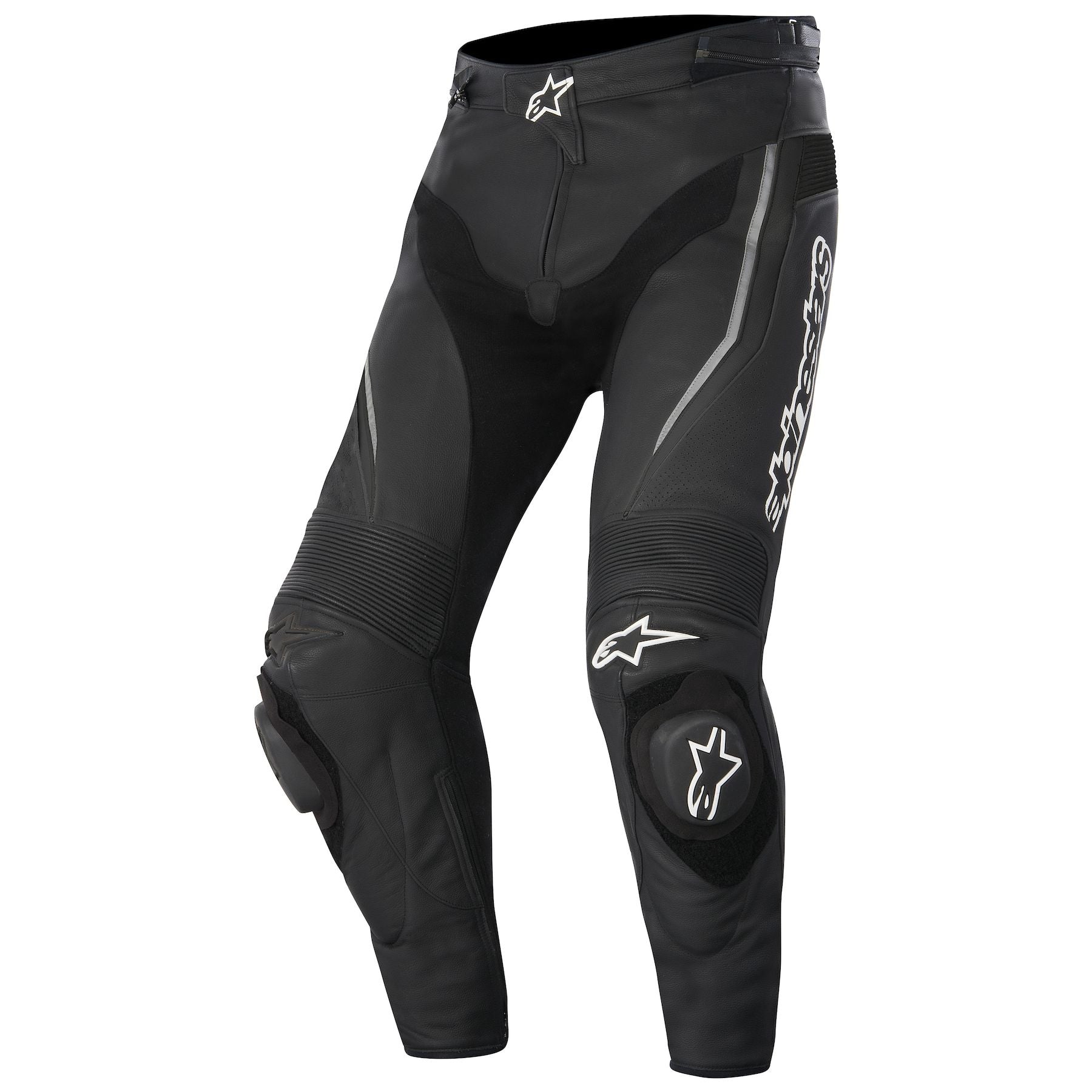 Alpinestars Track Leather Trouser Black - FREE UK Shipping, FREE 365 Day Returns | Moto Central