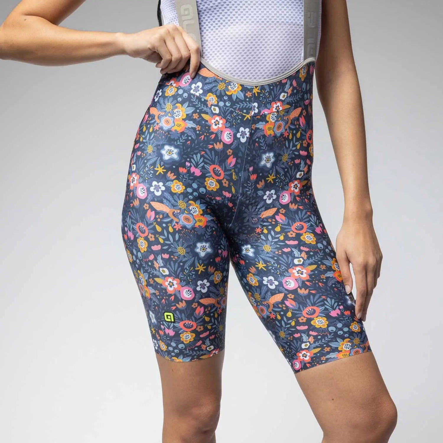 Ale Clothing Master Graphic PR-E Ladies Bib Shorts Blue - FREE UK Shipping, FREE 365 Day Returns | Moto Central