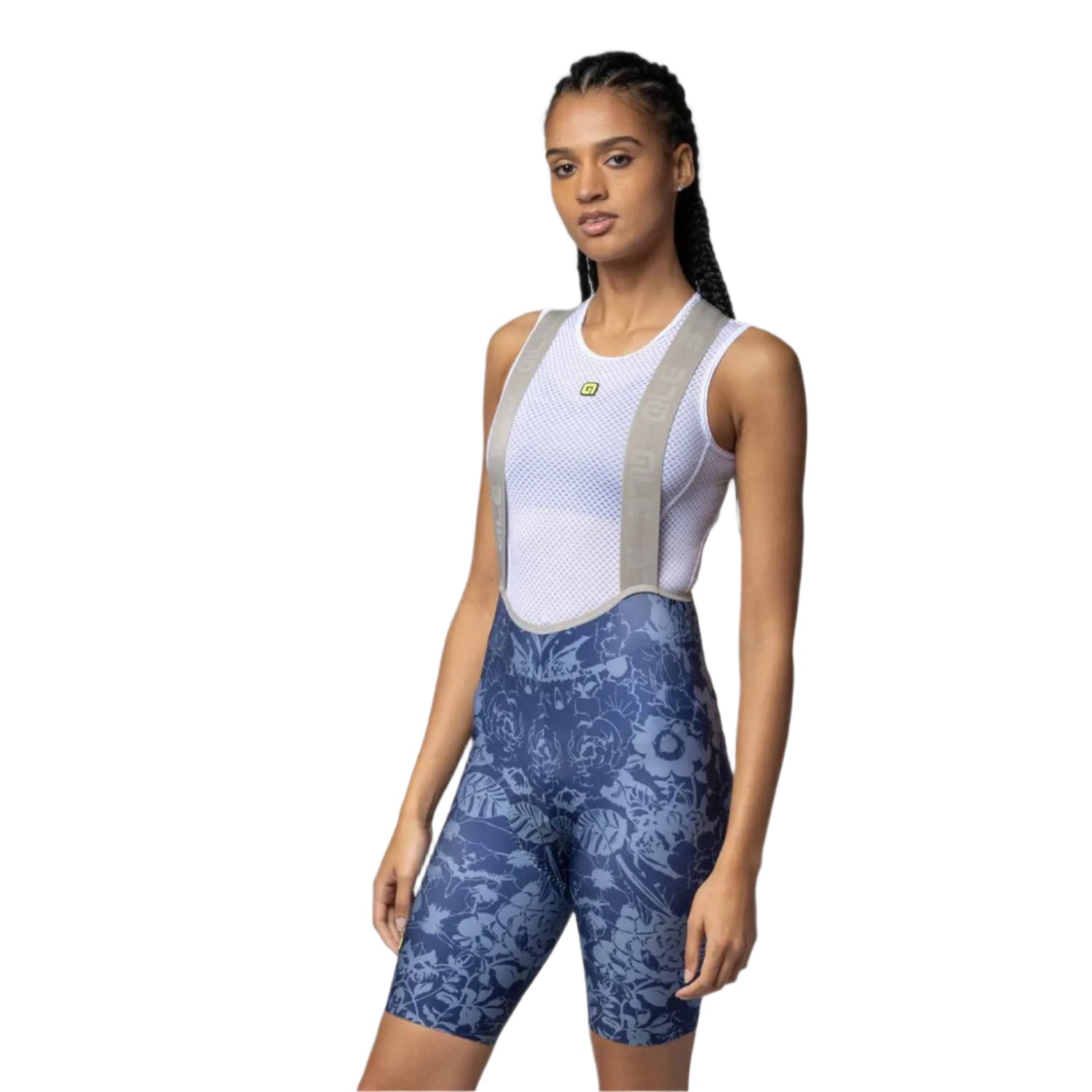 Ale Clothing Sauvage PR-E Ladies Bib Shorts Blue - FREE UK Shipping, FREE 365 Day Returns | Moto Central