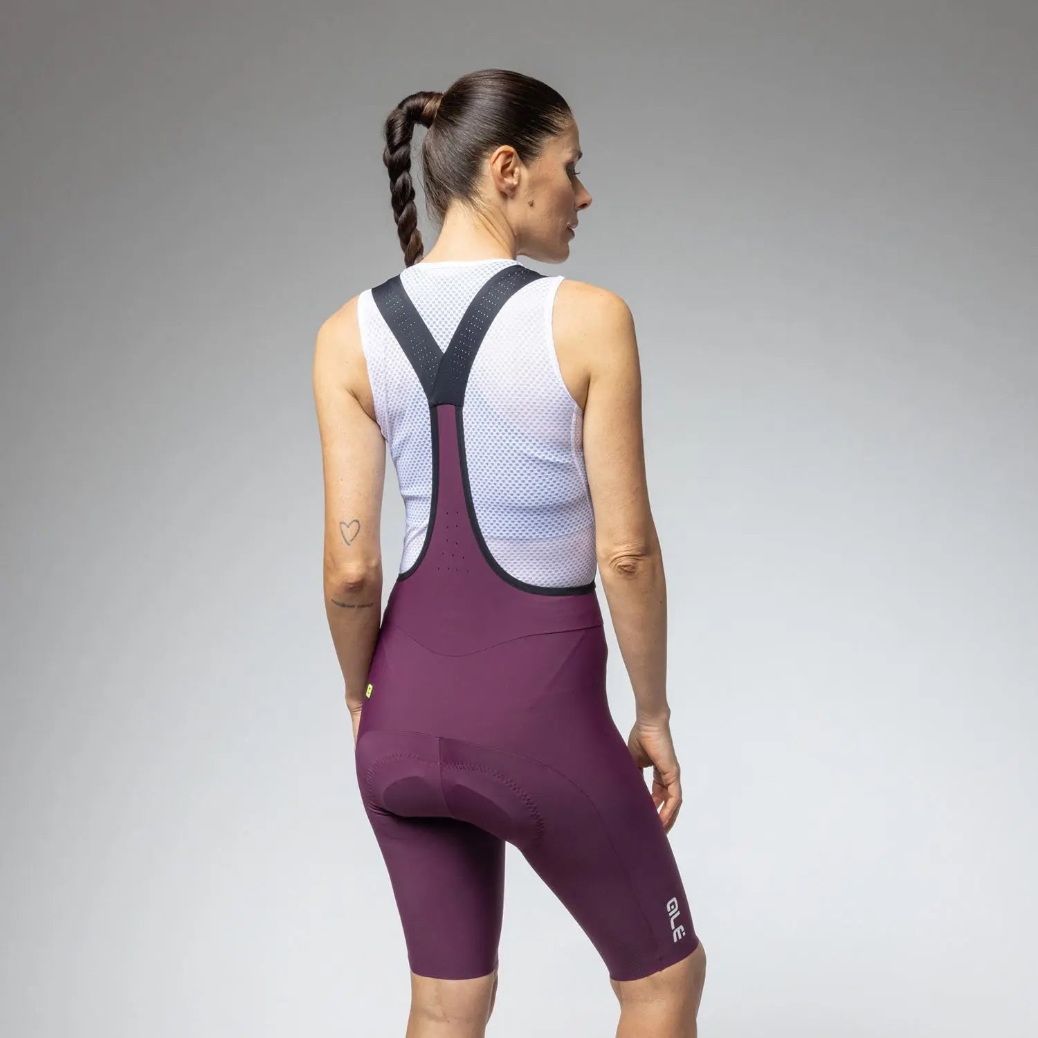 Ale Clothing Go R-EV1 Ladies Bib Shorts Purple - FREE UK Shipping, FREE 365 Day Returns | Moto Central