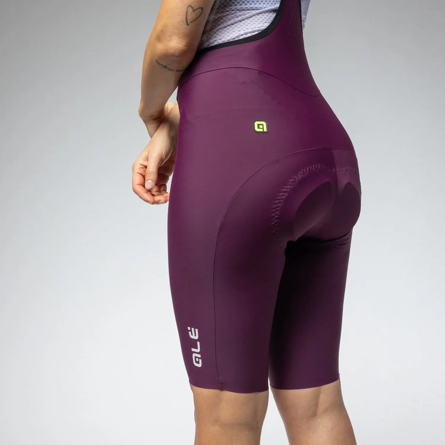 Ale Clothing Go R-EV1 Ladies Bib Shorts Purple - FREE UK Shipping, FREE 365 Day Returns | Moto Central