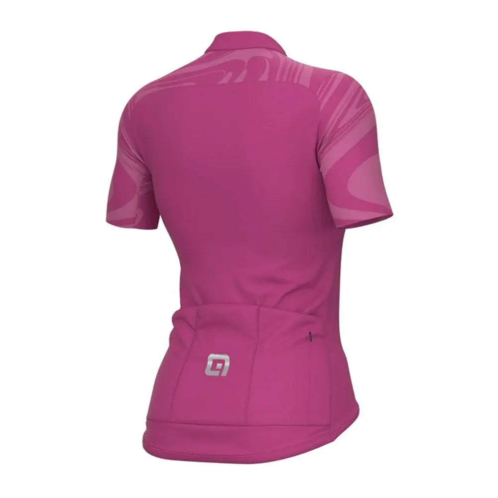 Ale Clothing Artika R-EV1 Ladies Short Sleeves Jersey Pink - FREE UK Shipping, FREE 365 Day Returns | Moto Central