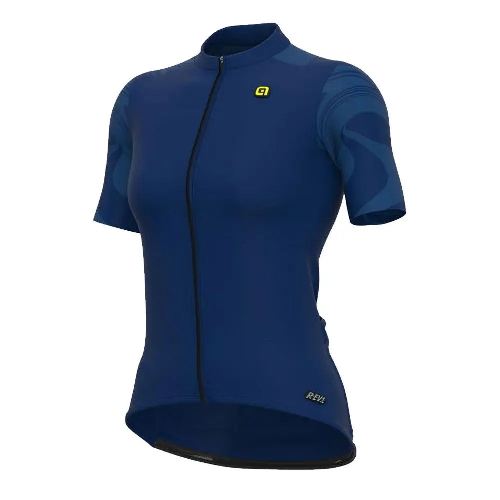 Ale Clothing Artika R-EV1 Ladies Short Sleeves Jersey Blue - FREE UK Shipping, FREE 365 Day Returns | Moto Central