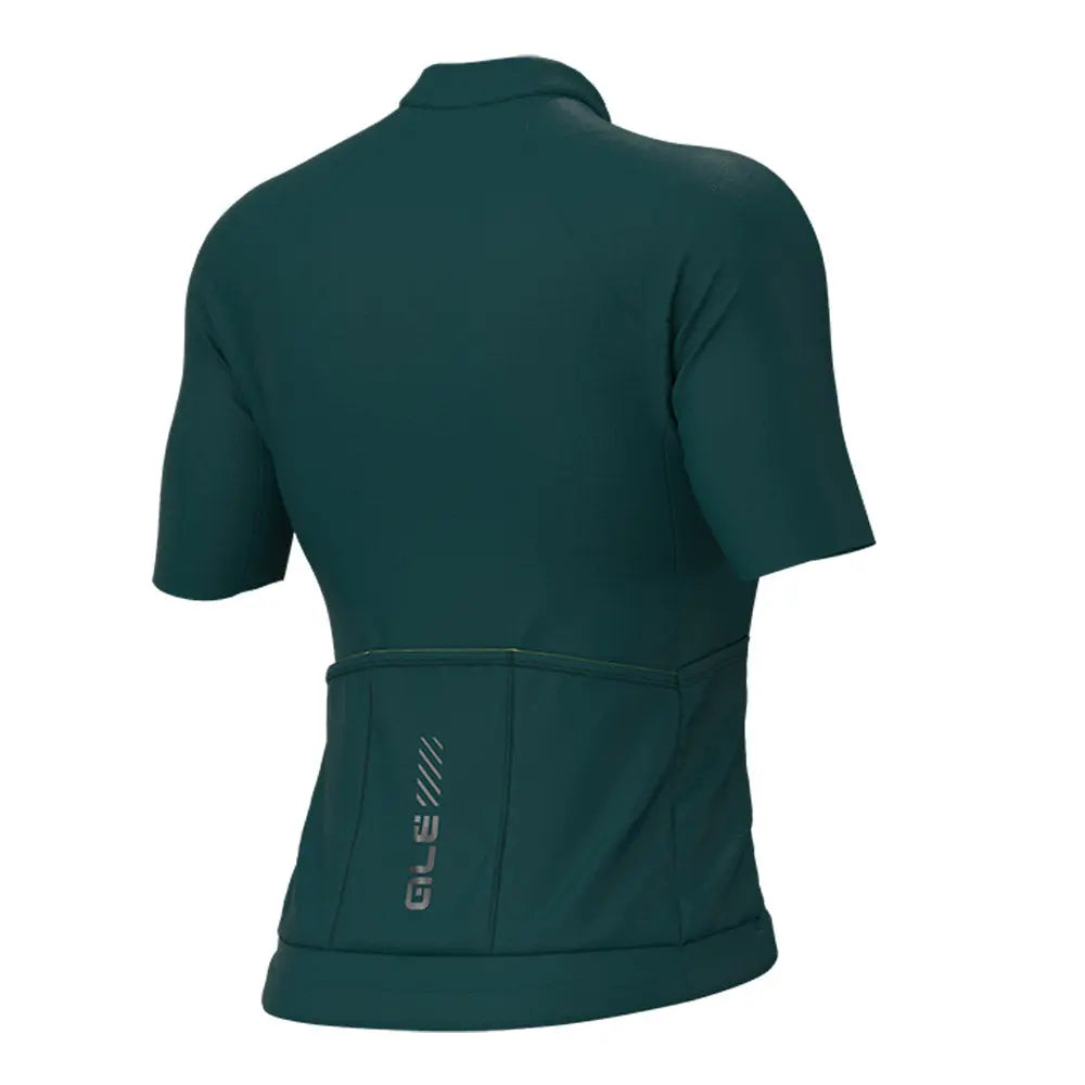 Ale Clothing Colour Block Off Road Pragma Ladies Short Sleeves Jersey Green - FREE UK Shipping, FREE 365 Day Returns | Moto Central