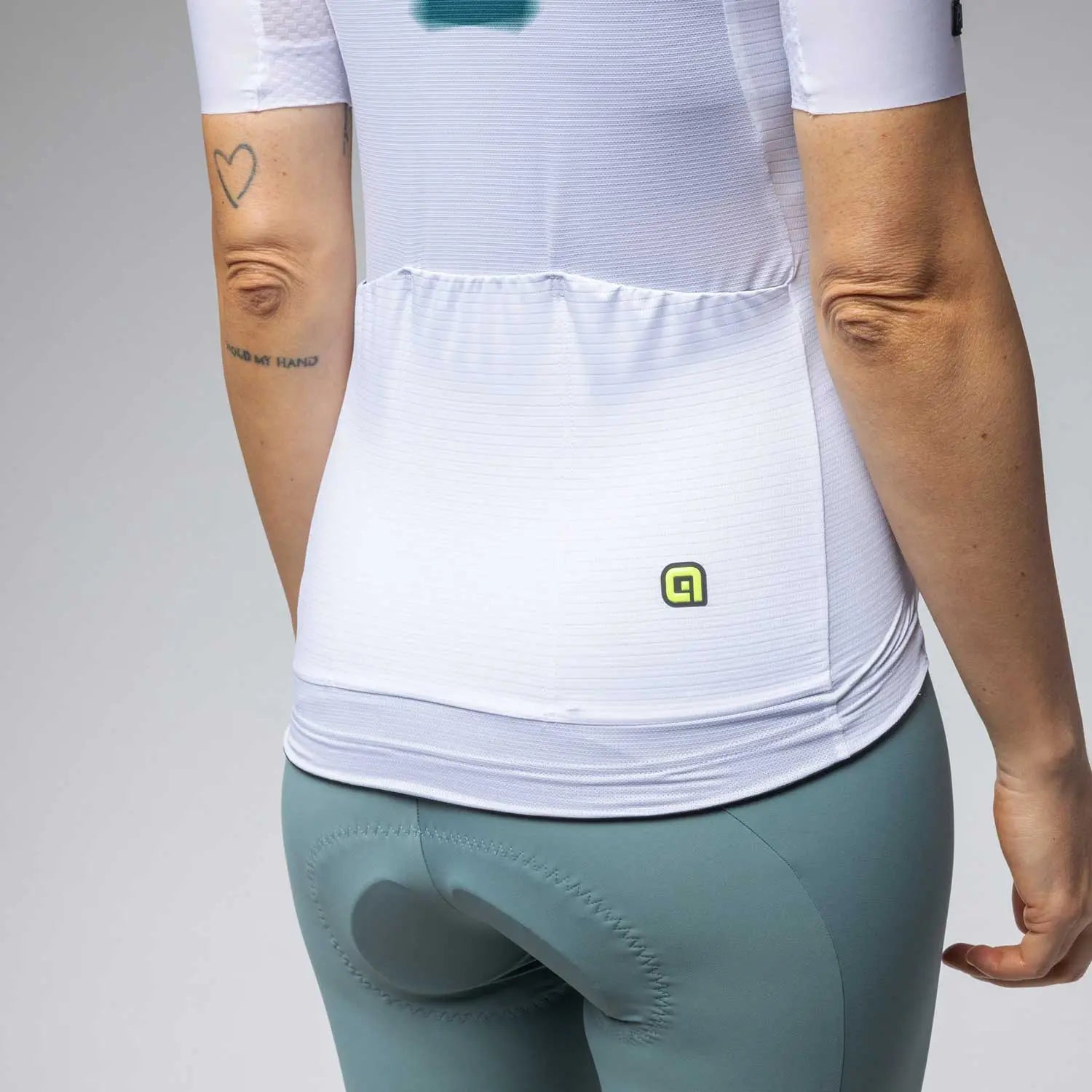 Ale Clothing Sauvage 2.0 PR-E Ladies Short Sleeves Jersey White - FREE UK Shipping, FREE 365 Day Returns | Moto Central