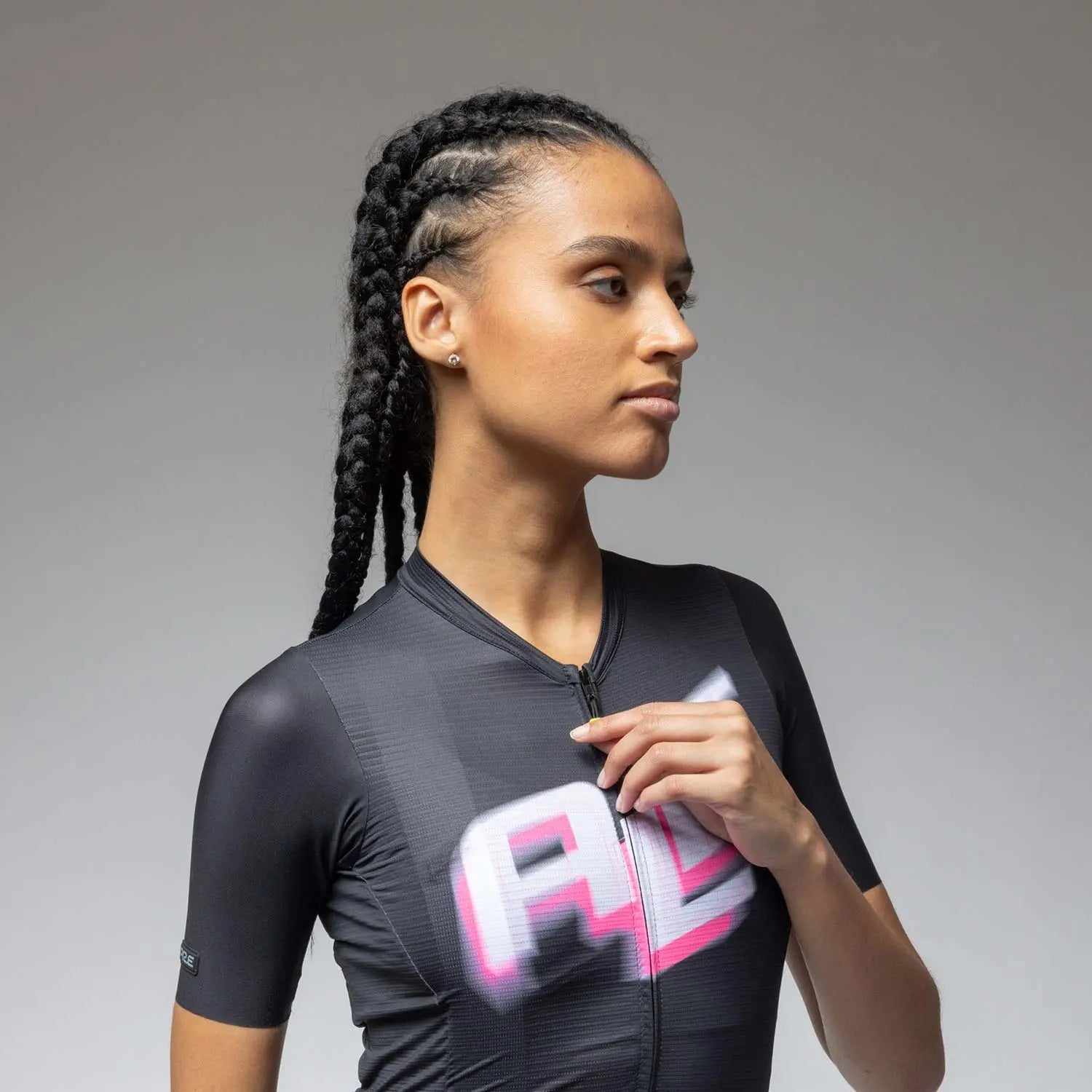 Ale Clothing Sauvage 2.0 PR-E Ladies Short Sleeves Jersey Black - FREE UK Shipping, FREE 365 Day Returns | Moto Central