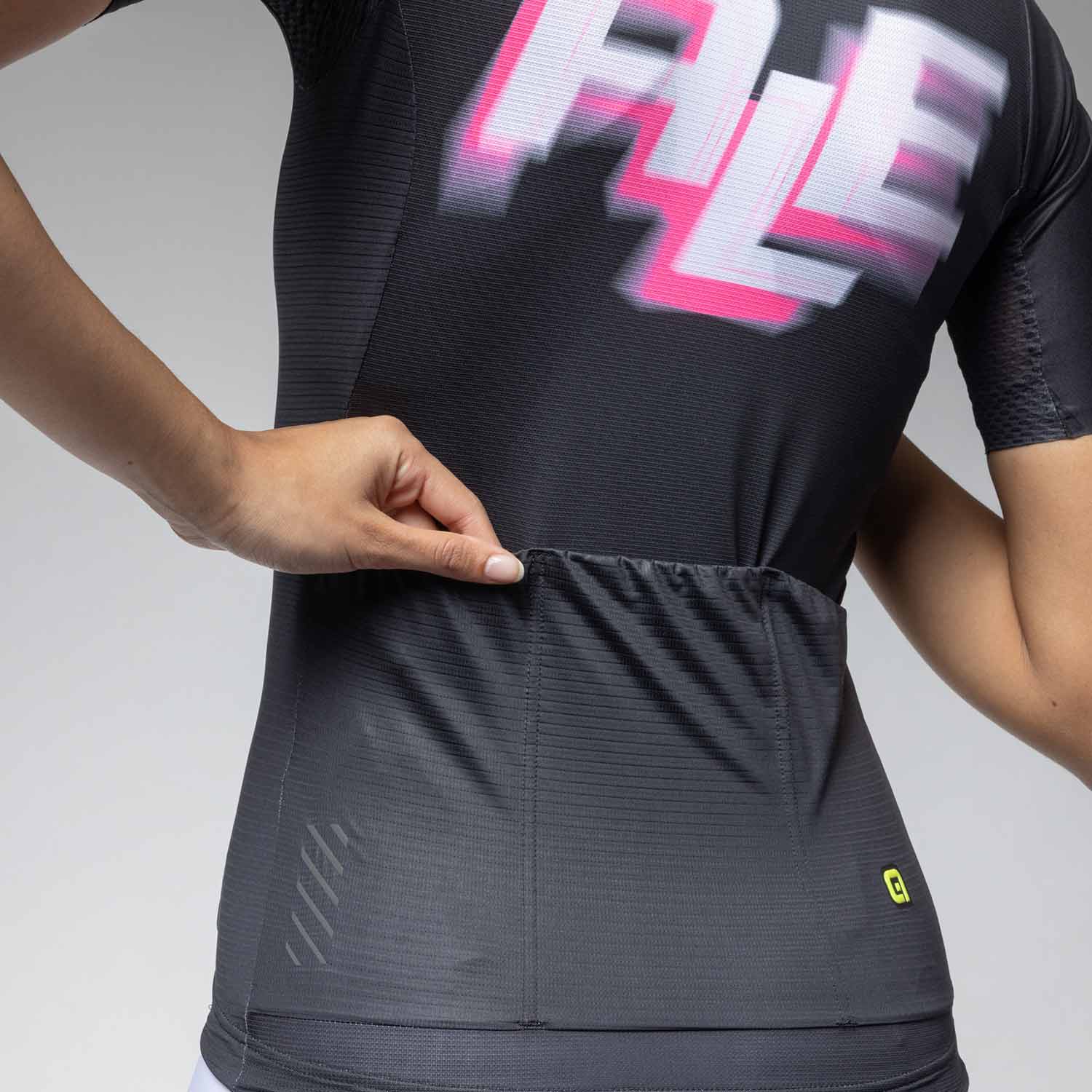Ale Clothing Sauvage 2.0 PR-E Ladies Short Sleeves Jersey Black - FREE UK Shipping, FREE 365 Day Returns | Moto Central