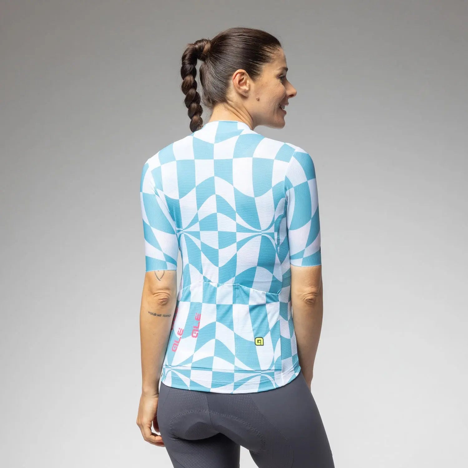 Ale Clothing Multiverso 2.0 PR-E Ladies Short Sleeves Jersey Cyan - FREE UK Shipping, FREE 365 Day Returns | Moto Central