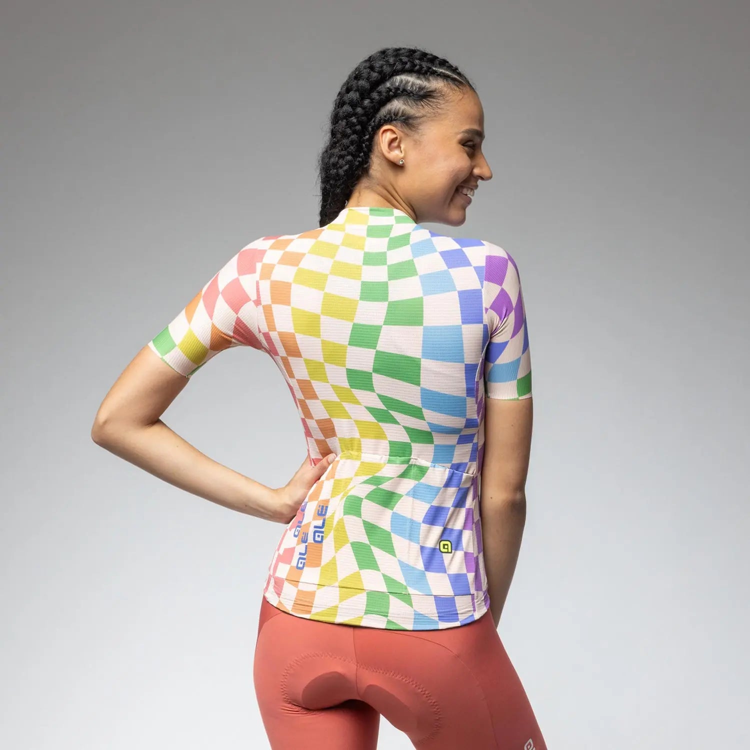 Ale Clothing Multicolourverso 2.0 PR-E Ladies Short Sleeves Jersey Multicolour - FREE UK Shipping, FREE 365 Day Returns | Moto Central