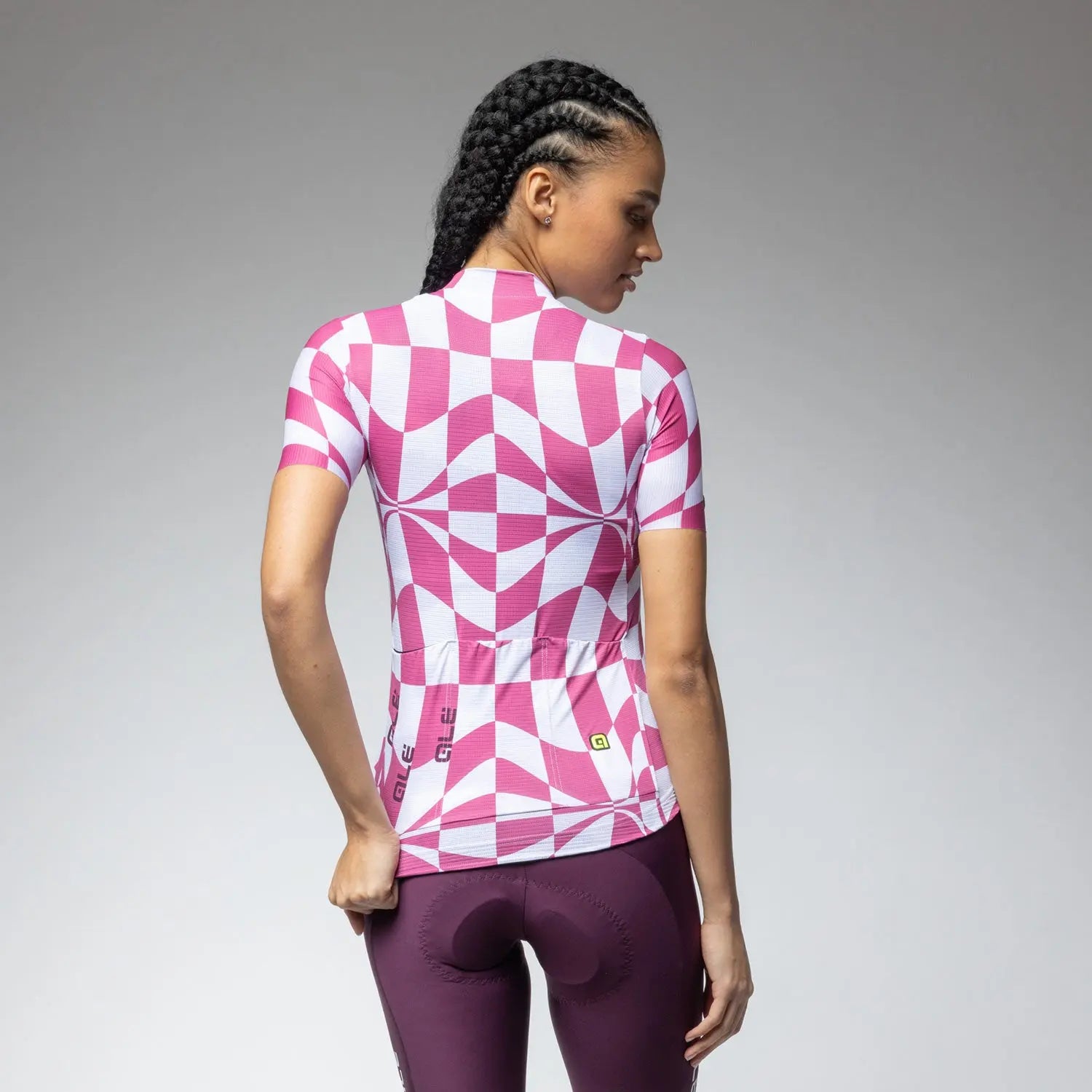 Ale Clothing Multiverso 2.0 PR-E Ladies Short Sleeves Jersey Pink - FREE UK Shipping, FREE 365 Day Returns | Moto Central
