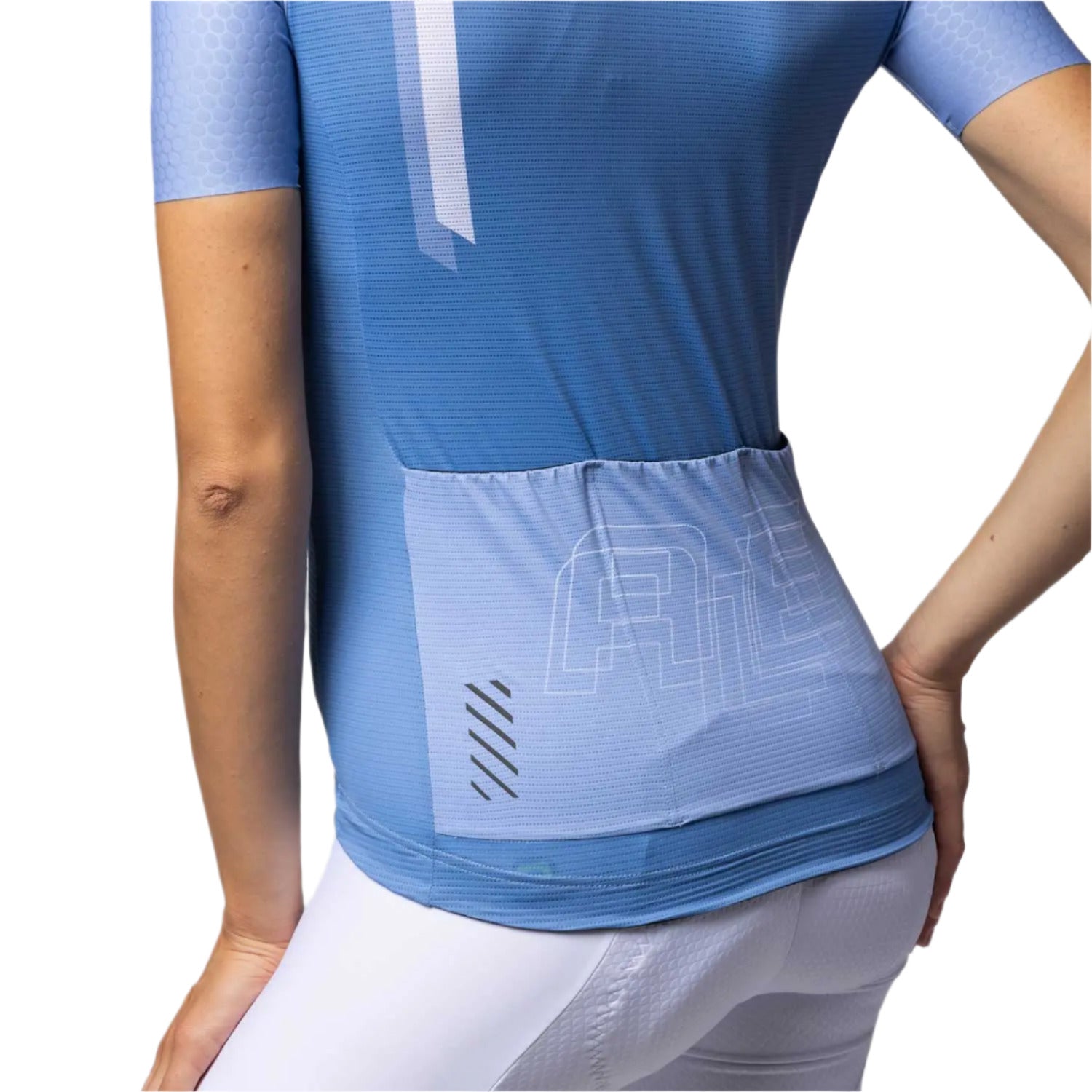 Ale Clothing Follow Me PR-E Ladies Short Sleeves Jersey Blue - FREE UK Shipping, FREE 365 Day Returns | Moto Central