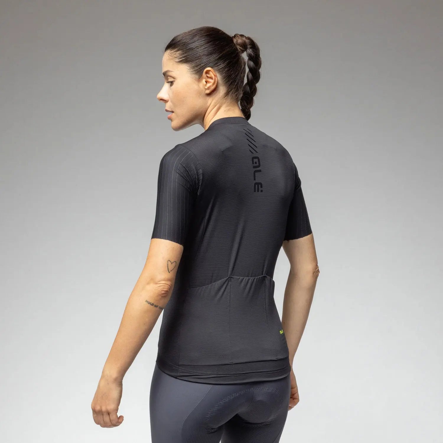 Ale Clothing Earthy Style 2.0 PR-E Short Sleeves Ladies Jersey Black - FREE UK Shipping, FREE 365 Day Returns | Moto Central