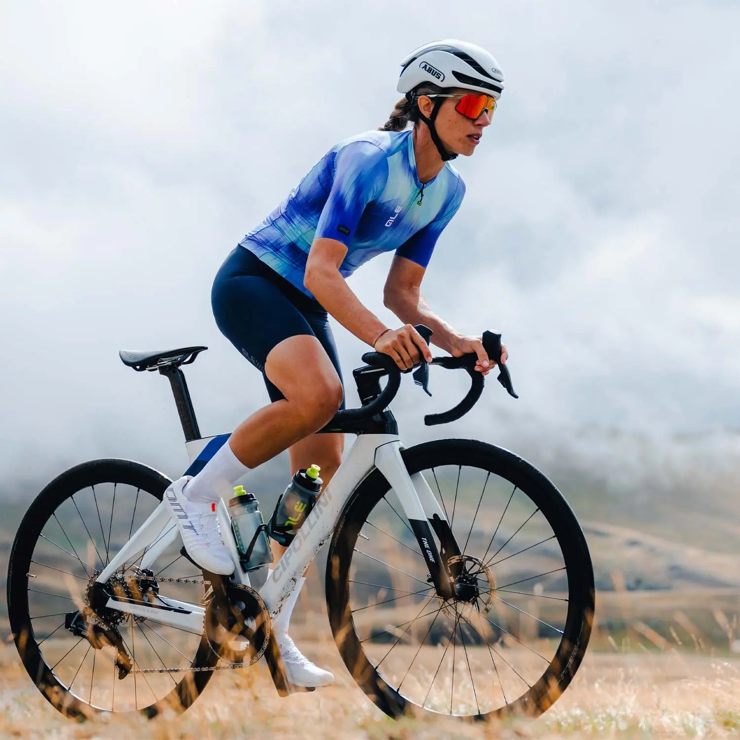 Ale Clothing Argon PR-E Ladies Short Sleeves Jersey Blue - FREE UK Shipping, FREE 365 Day Returns | Moto Central