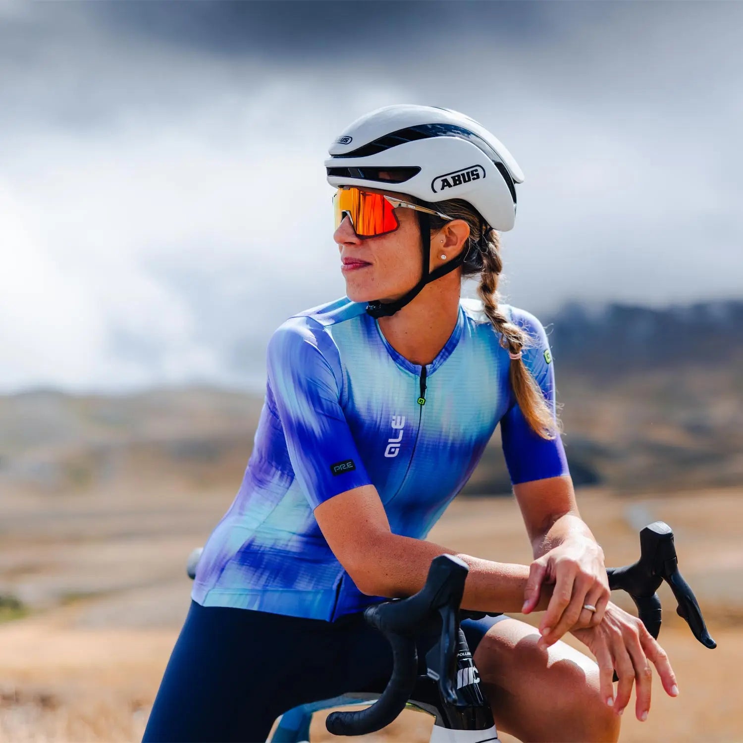 Ale Clothing Argon PR-E Ladies Short Sleeves Jersey Blue - FREE UK Shipping, FREE 365 Day Returns | Moto Central
